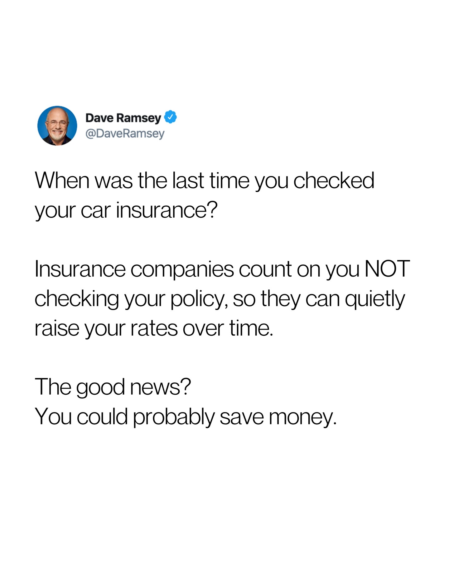 Dave Ramsey Facebook ad
