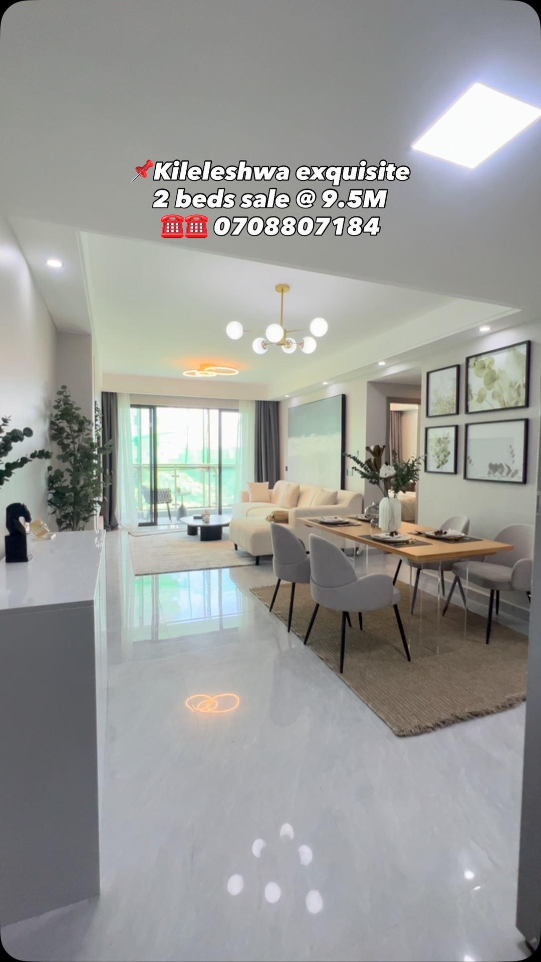 Apex Homes Facebook ad: KILELESHWA LUXURY 2 & 3 BEDROOM APARTMENTS FOR…