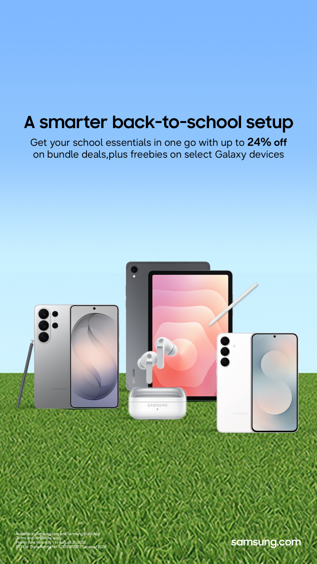 Samsung Facebook ad