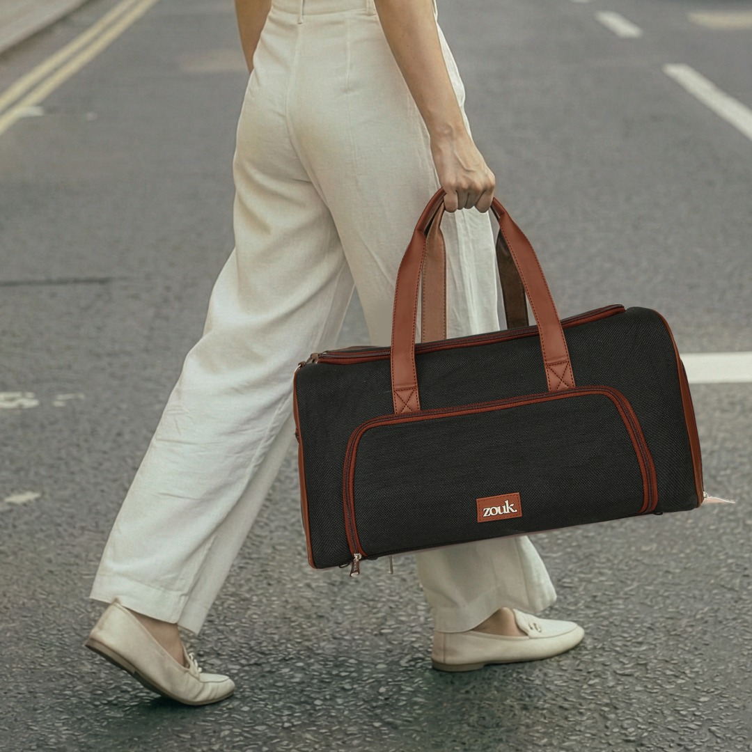 Zouk Facebook ad: Say goodbye to digging through your luggage.
