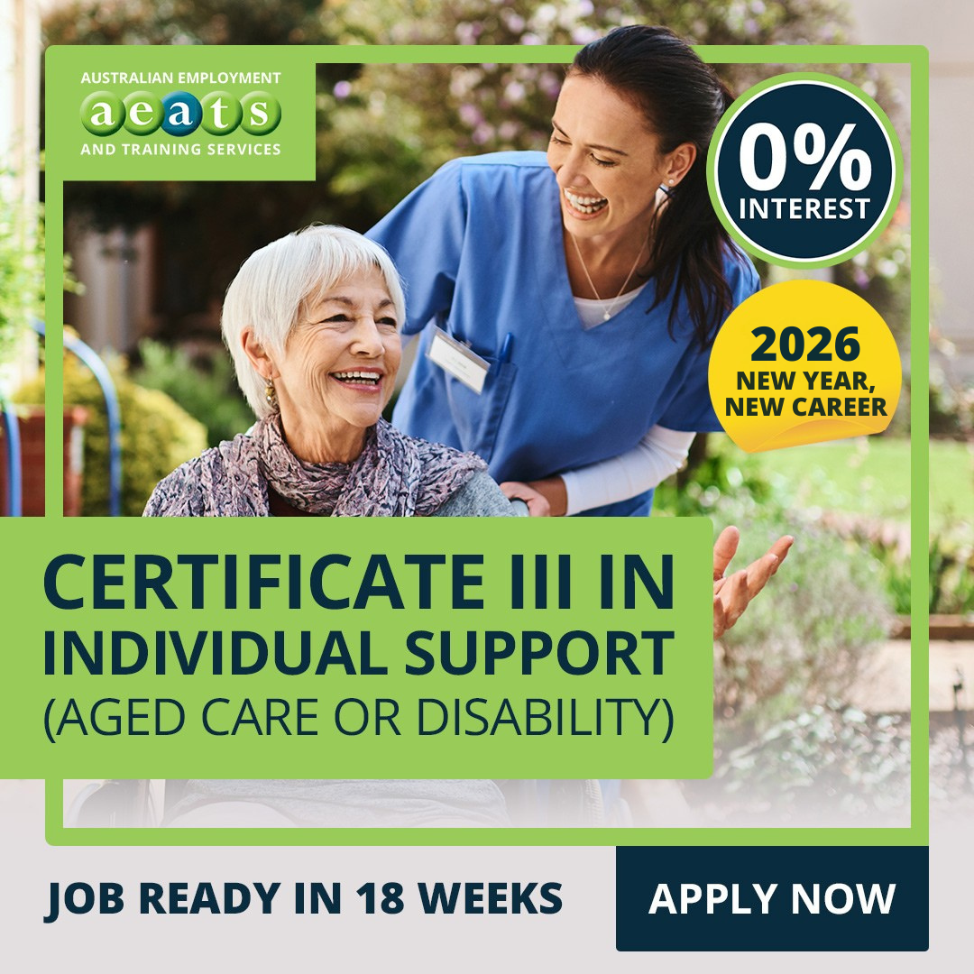 Australian Employment and Training Services - AEATS Facebook ad