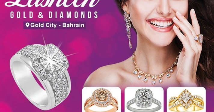 Lasheen- Jewelery. Gold City Manama  Bahrain. Facebook ad