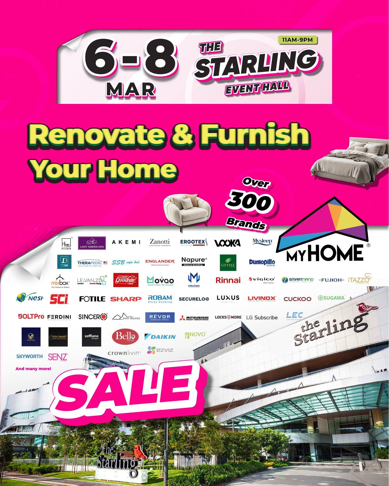 My Home Exhibition Facebook ad: ๐๐ถ๐ด๐ด๐ฒ๐๐ ๐๐ผ๐บ๐ฒ ๐๐ฒ๐ฎ๐น๐ | ๐จ๐ฝ ๐๐ผ ๐ด๐ฌ% ๐ข๐๐โฆ