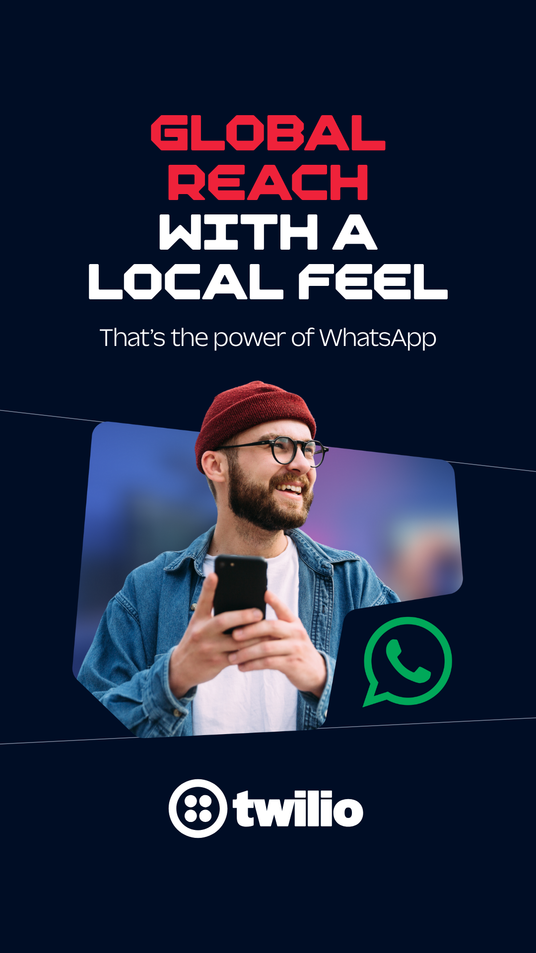 Twilio Facebook ad