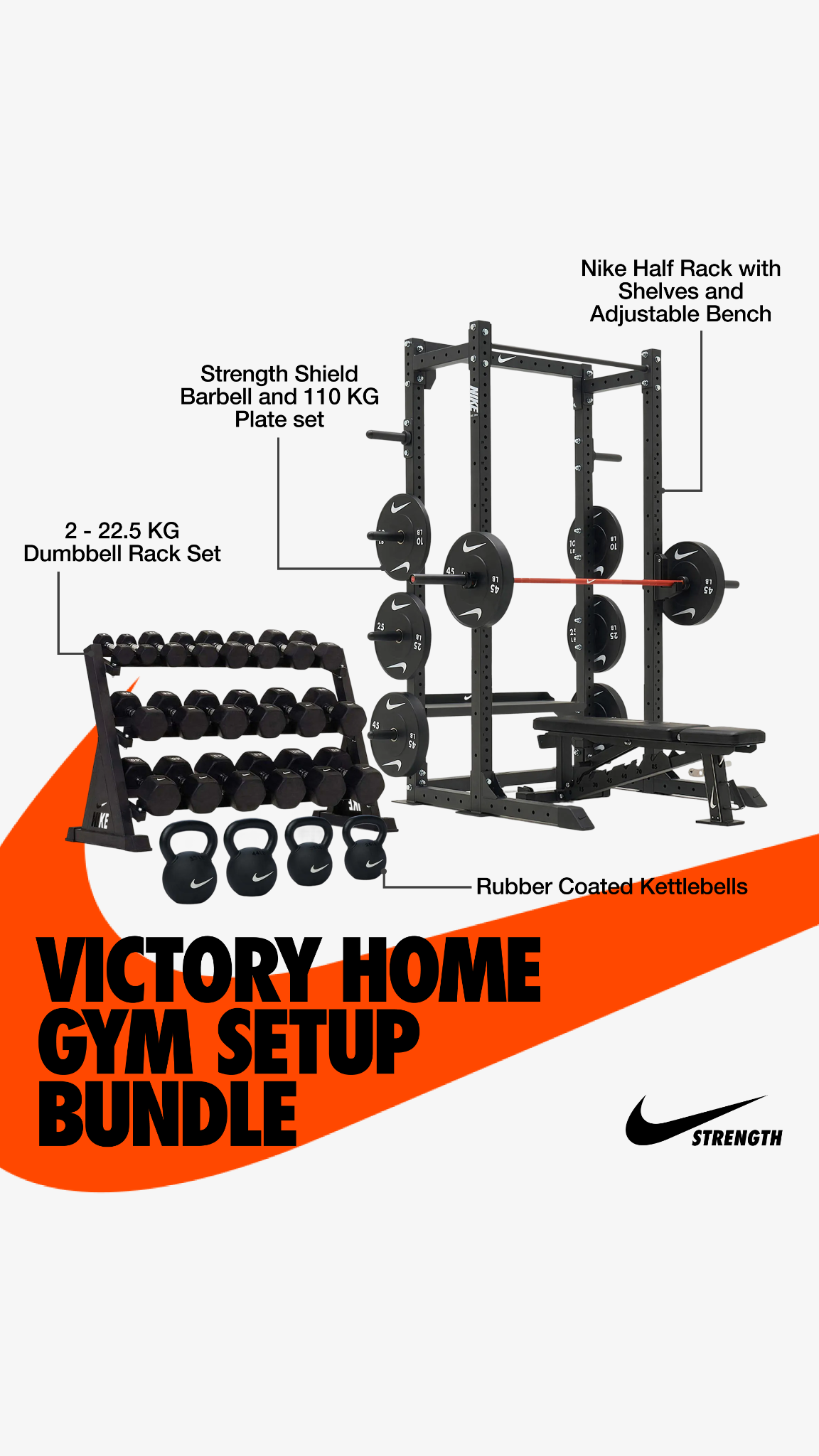 Nike Strength Facebook ad