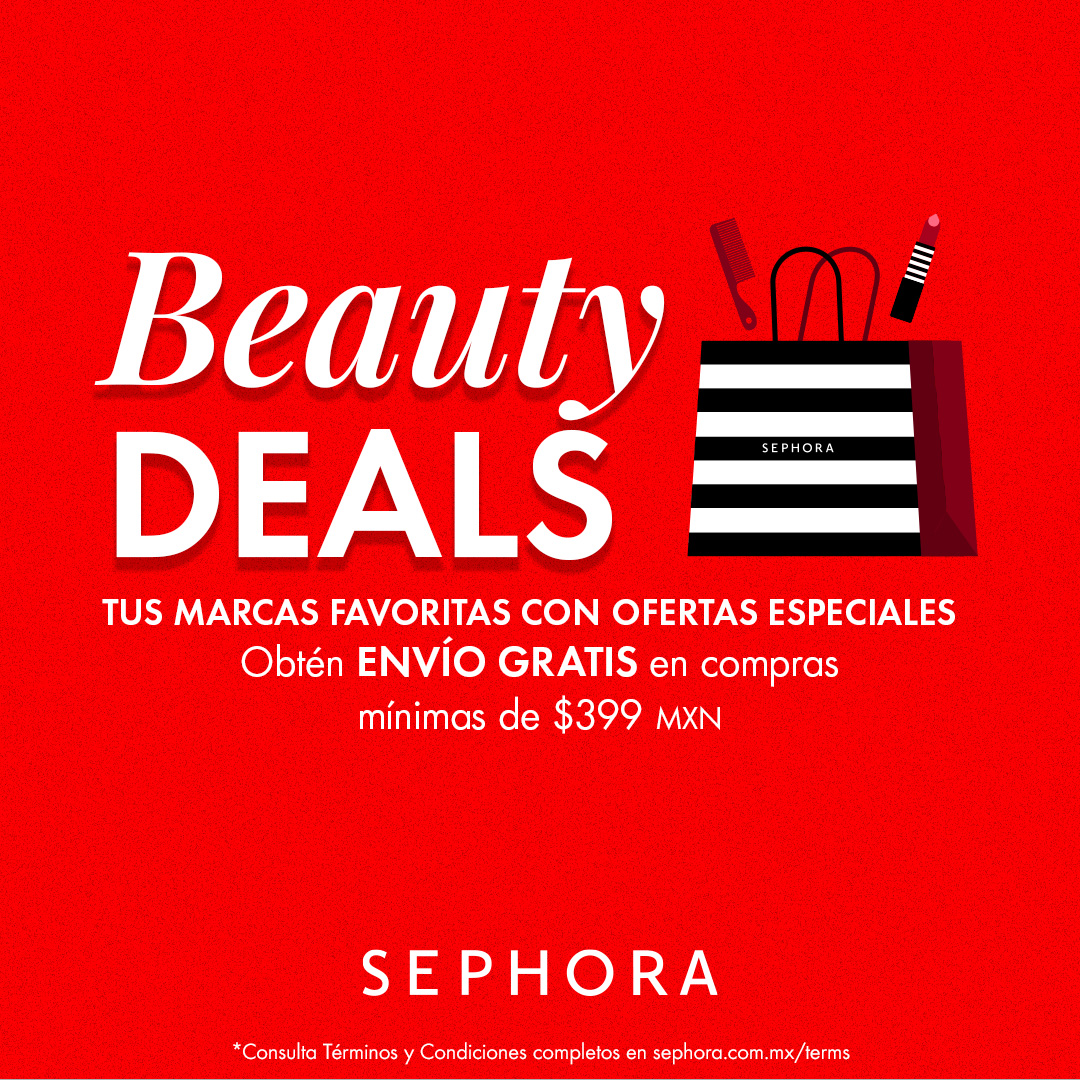 SEPHORA Facebook ad: SEPHORA DEALS ARE ON!