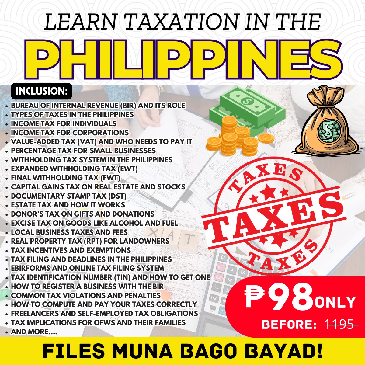 Taxation Guide PH Facebook ad