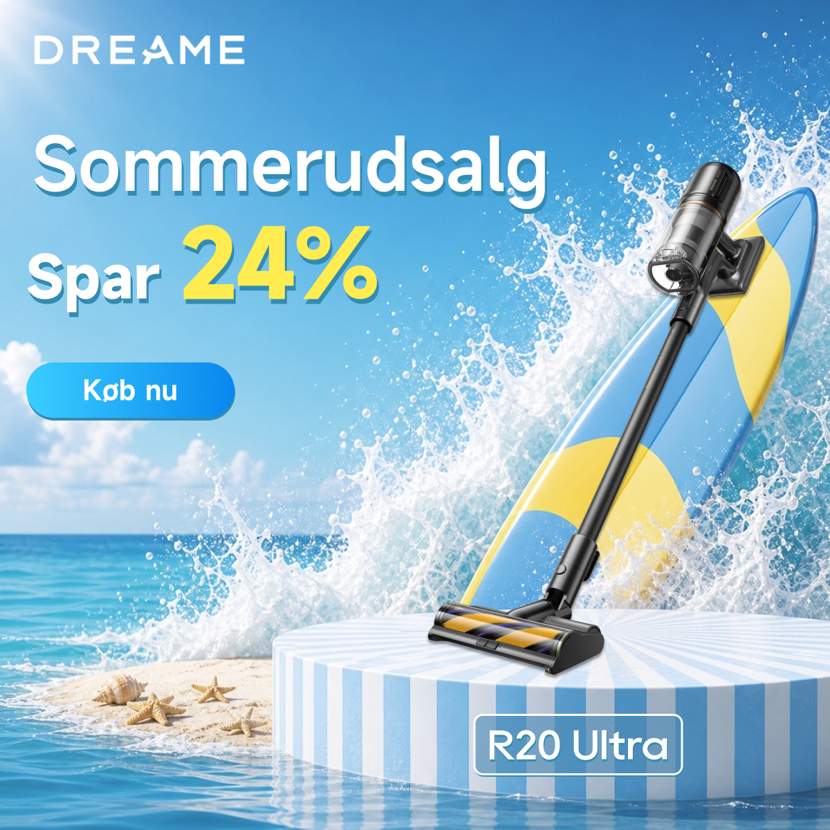 Dreame Store Nordics Facebook ad