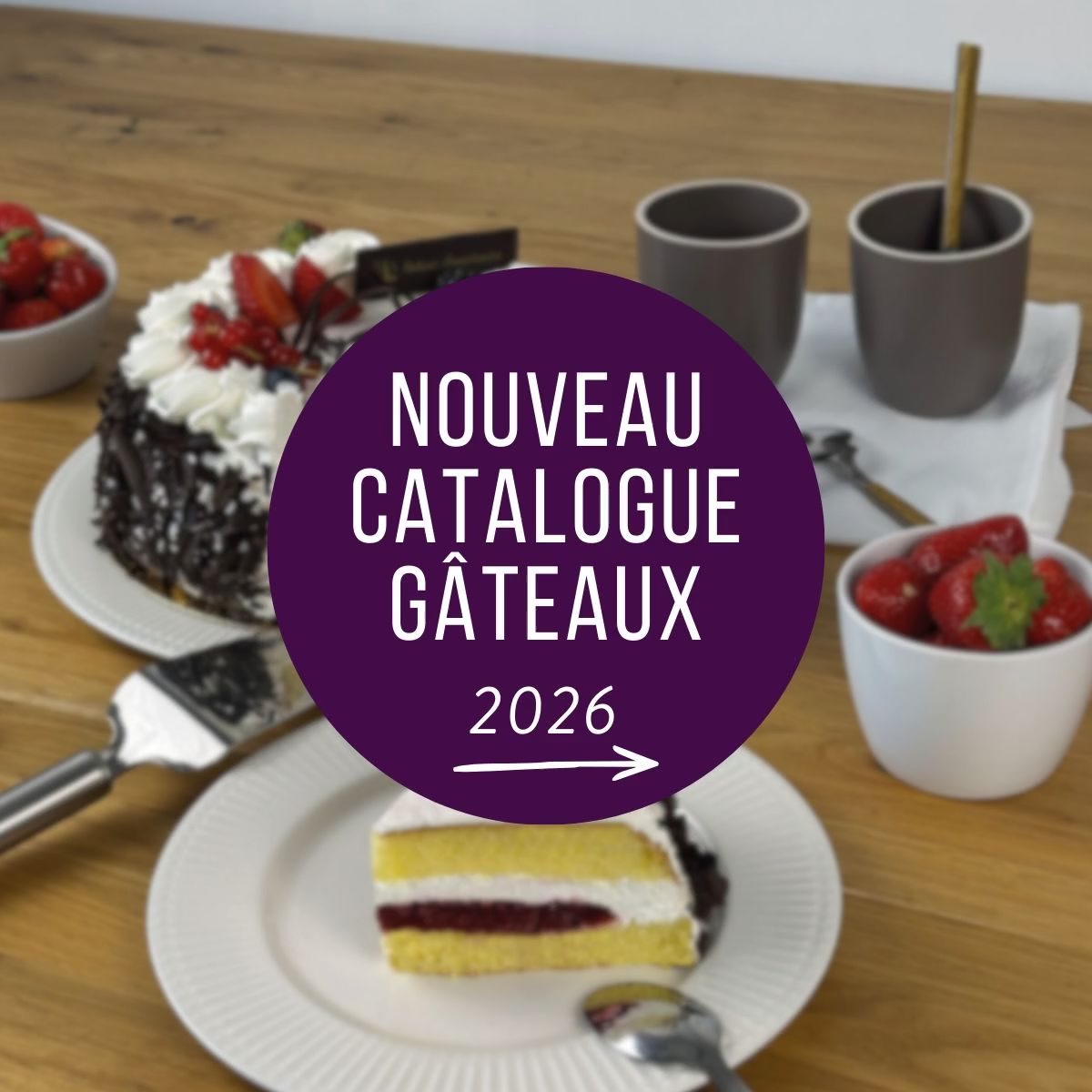 Point Chaud Facebook ad: Catalogue Gâteau 2026