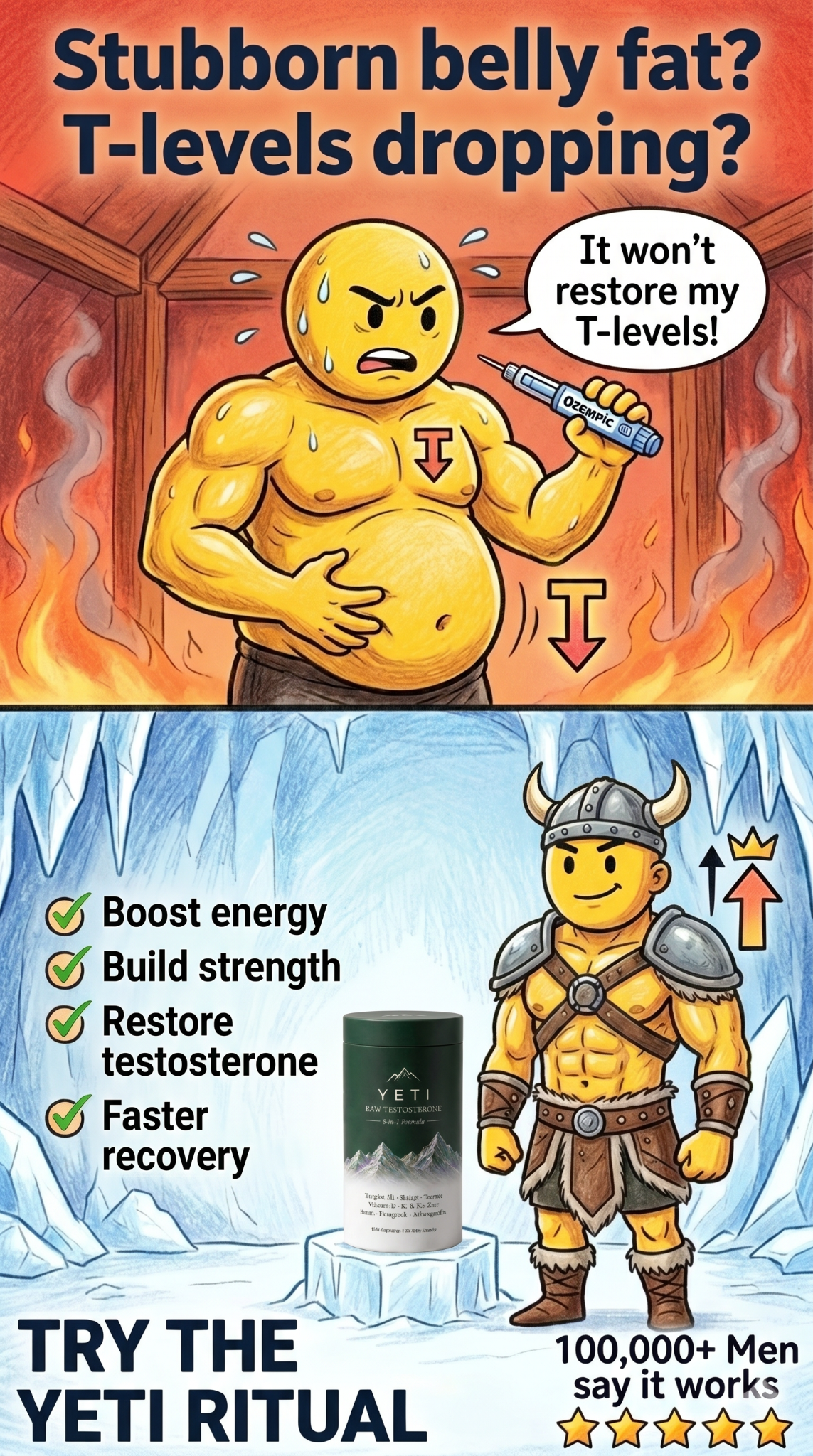 TryYeti Facebook ad: Buy 2 get 1 free!