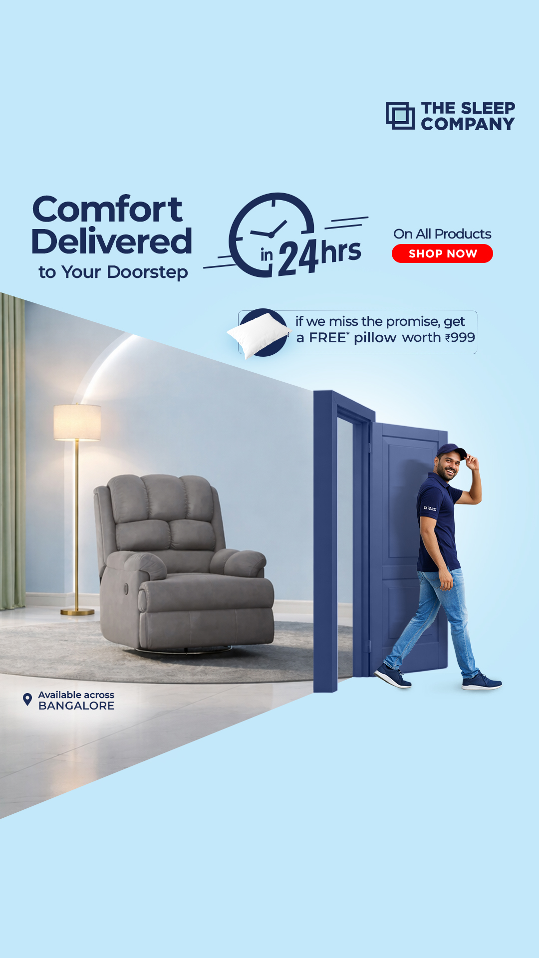 The Sleep Company Facebook ad
