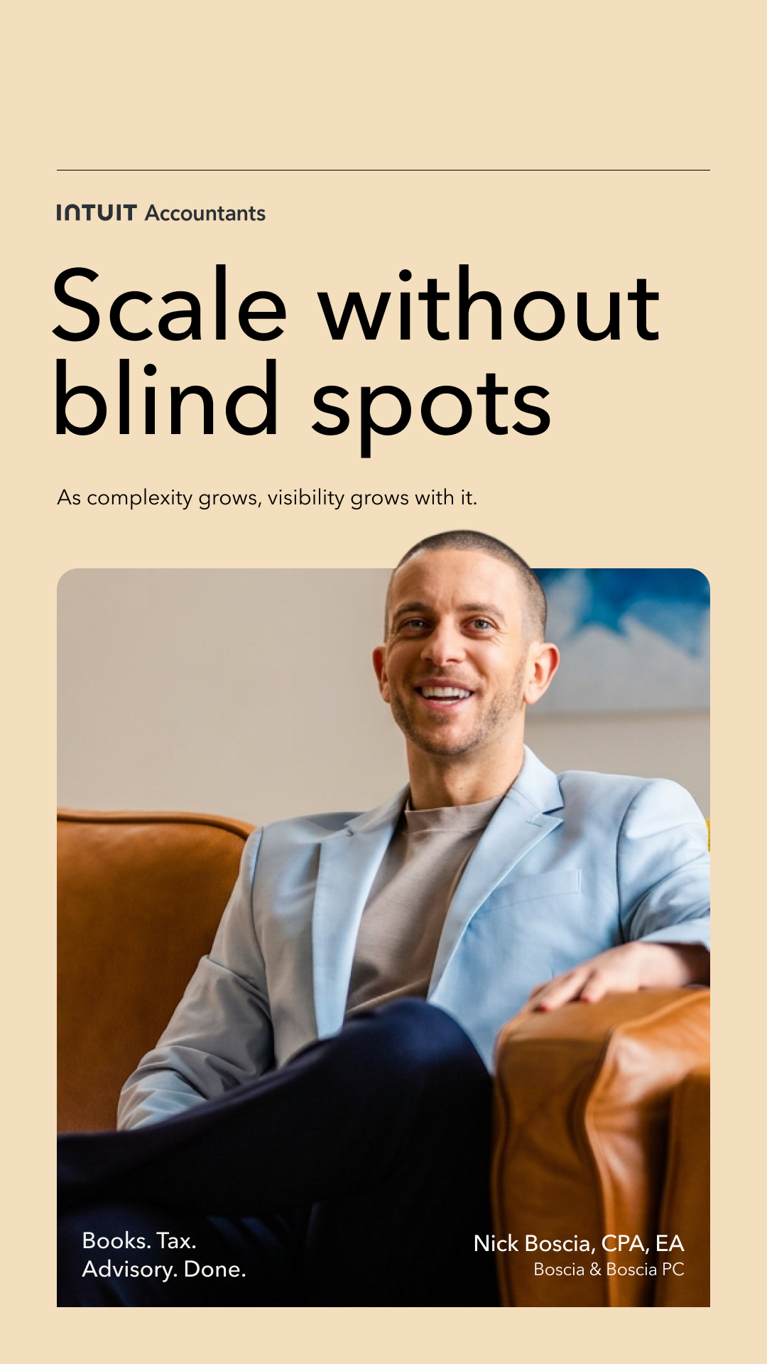Intuit Accountants Facebook ad