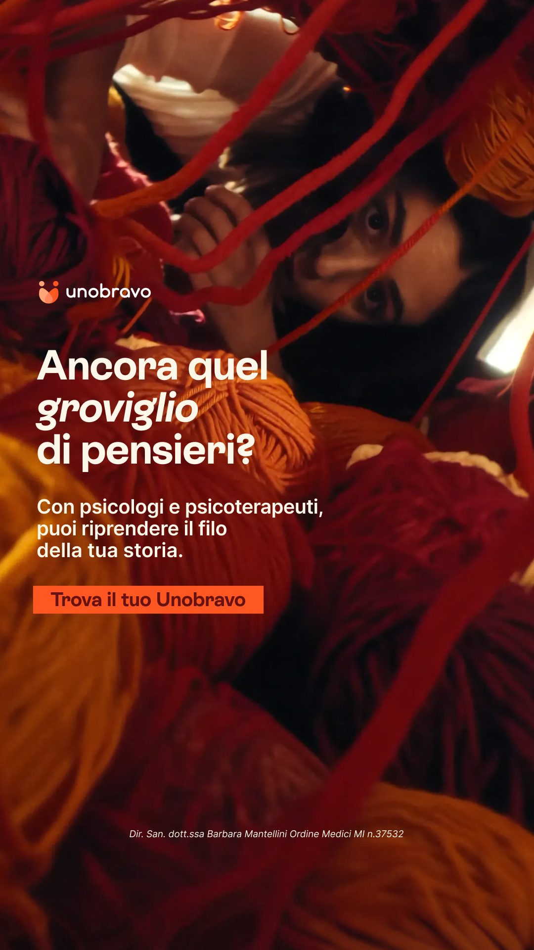 Unobravo Facebook ad