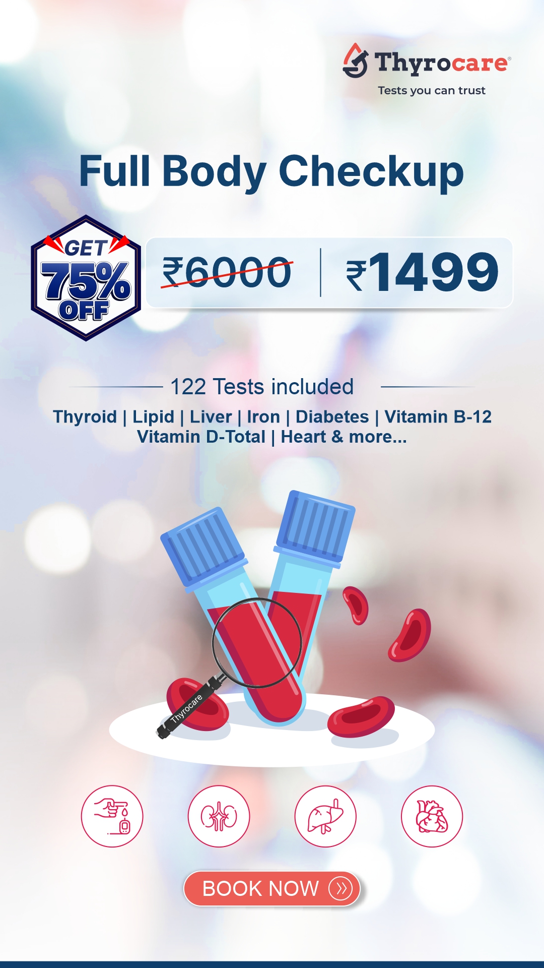 Thyrocare Facebook ad