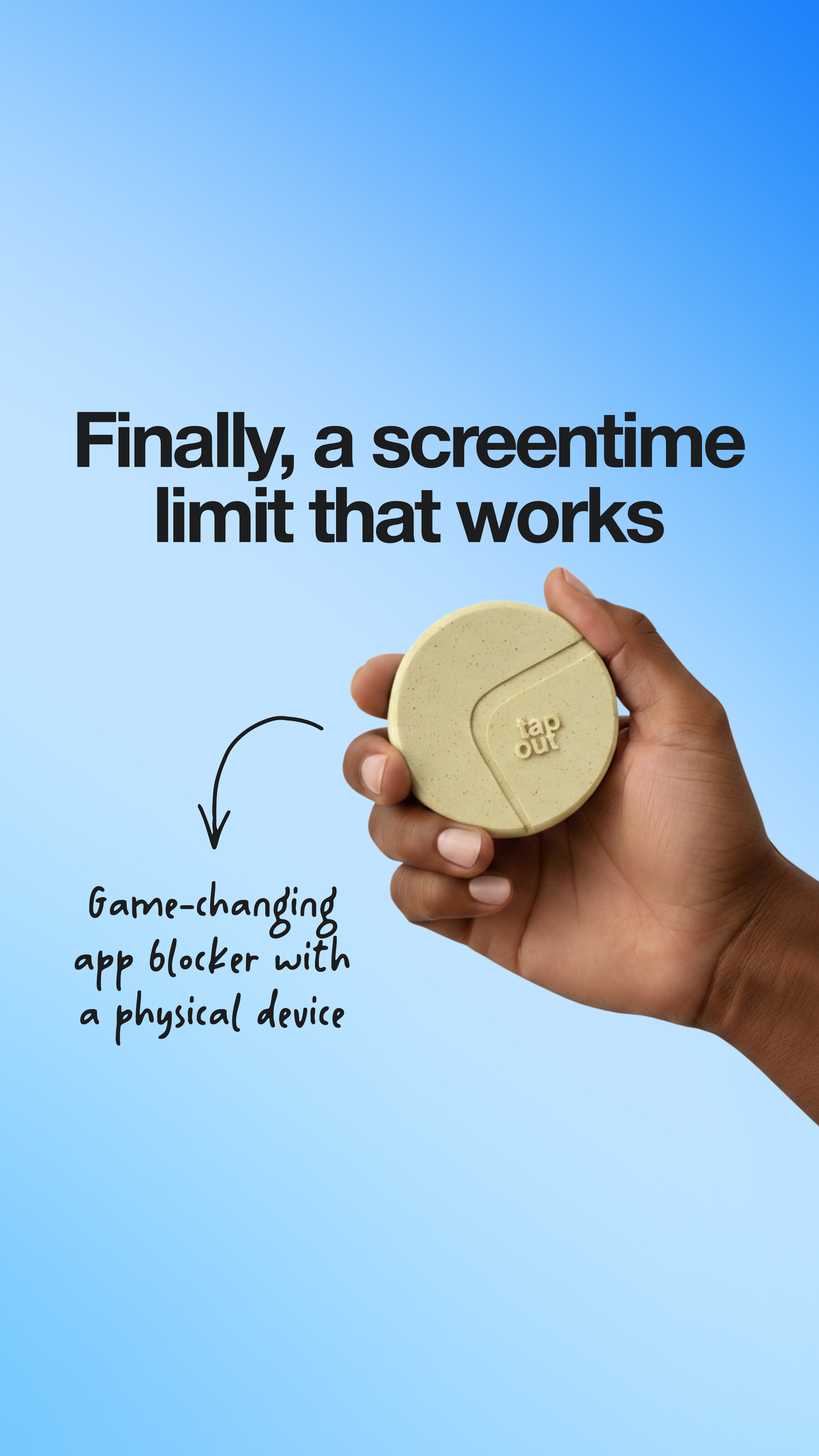 Tap Out Facebook ad