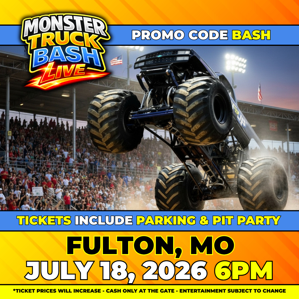 Monster Truck Bash Facebook ad: Tickets starting at $12