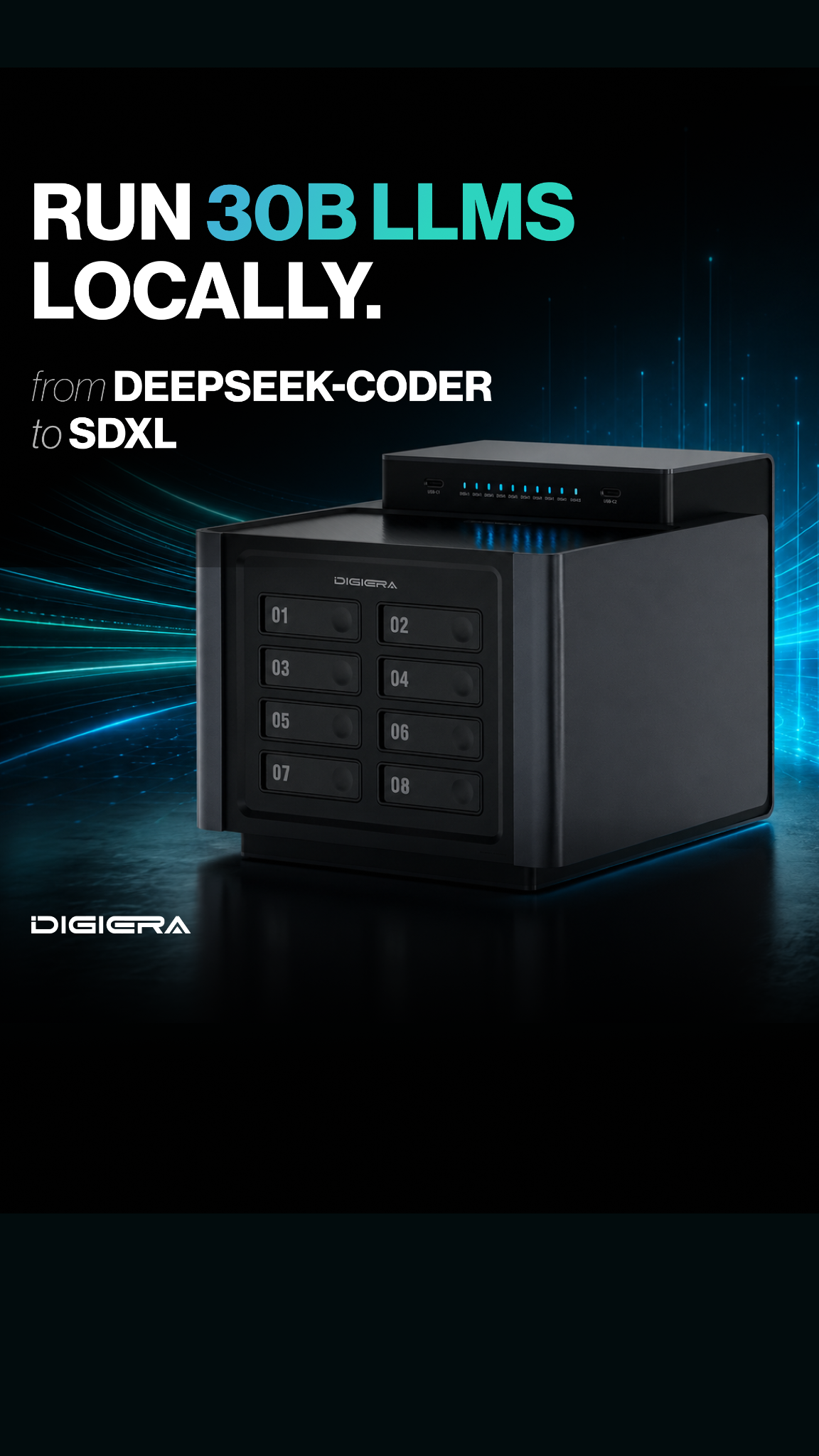 Digiera Facebook ad: Live on Kickstarter