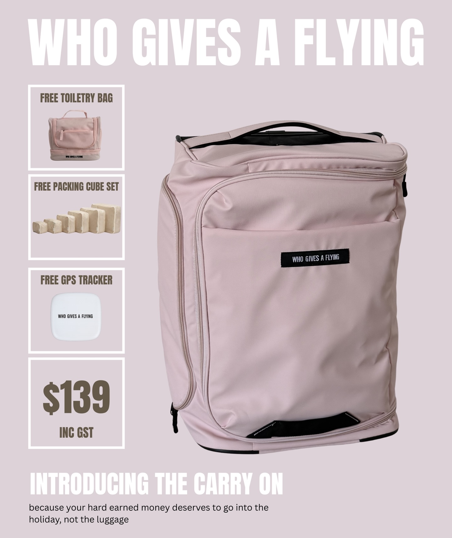 Who Gives A Flying Facebook ad: Shop the collection now!