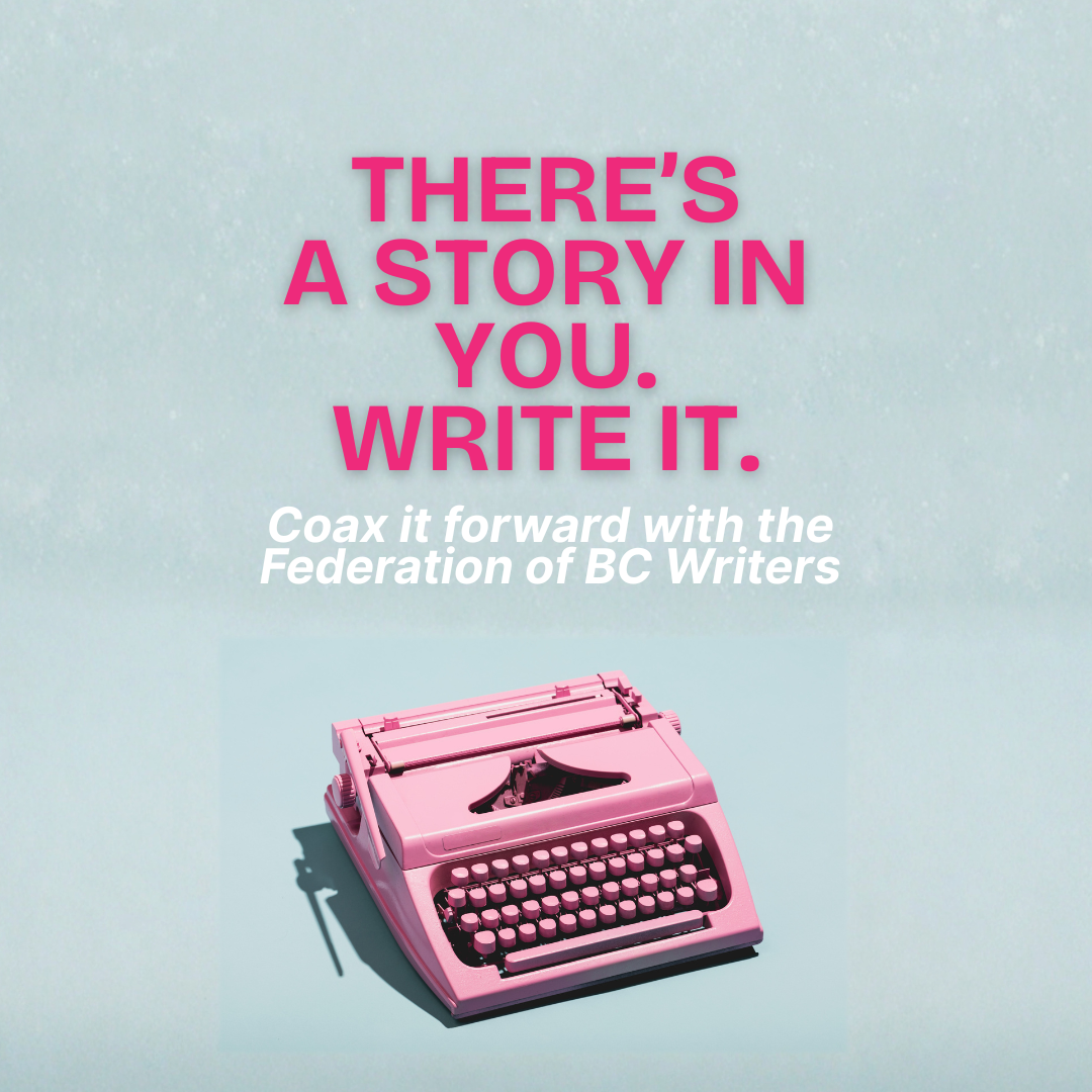 Federation of British Columbia Writers Facebook ad: Find your writing community
