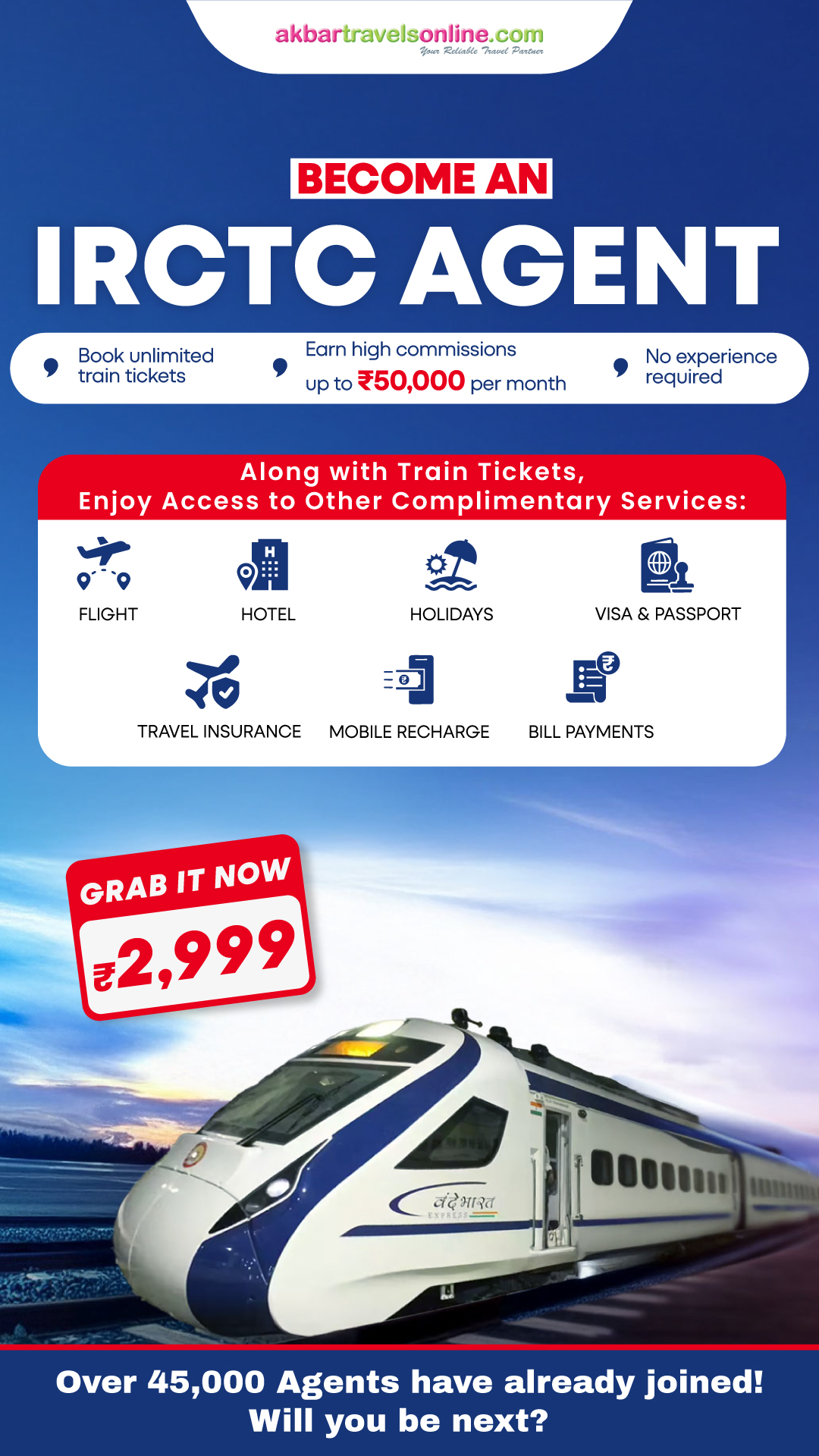 akbartravelsonline.com - B2B Facebook ad