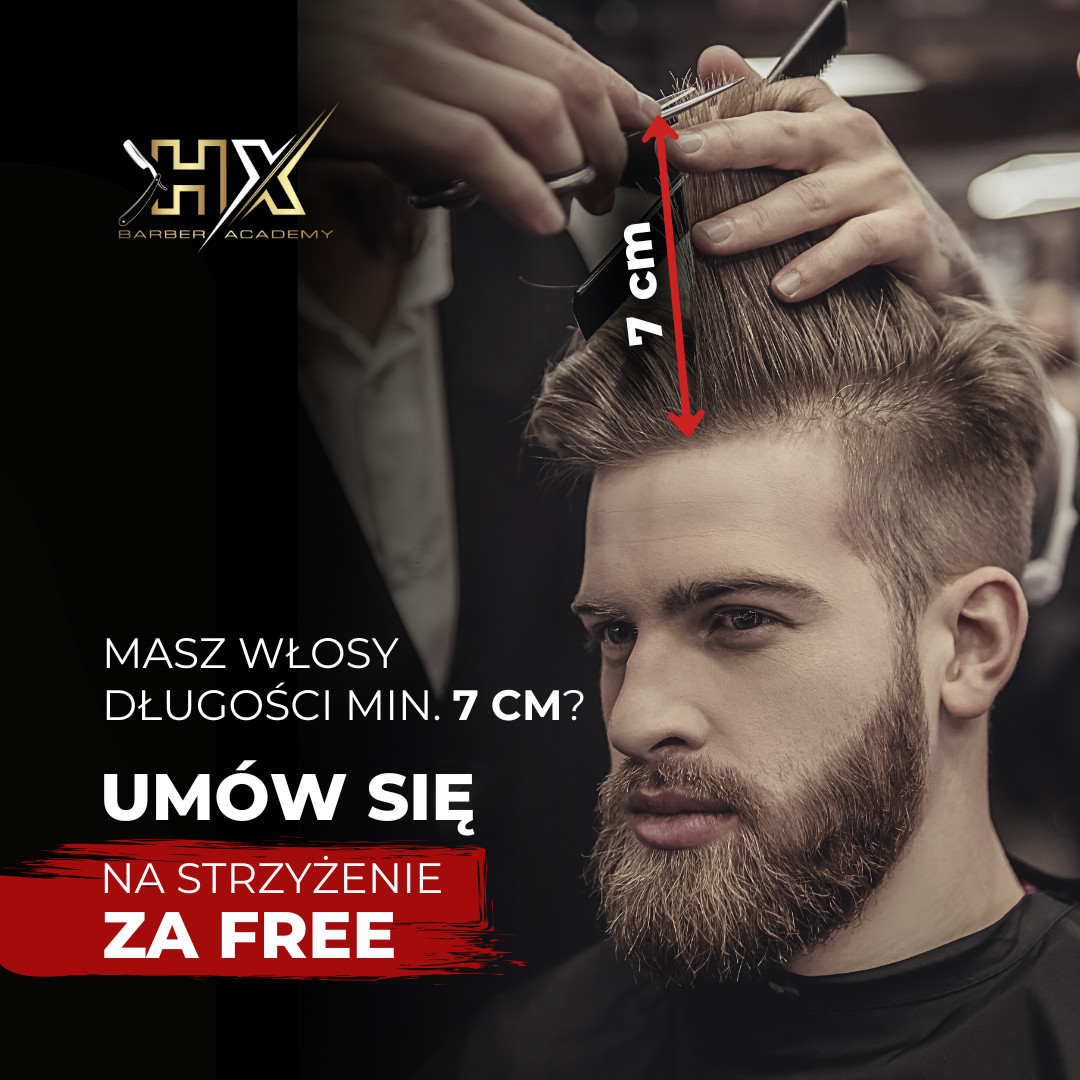 HX Barber Academy Facebook ad: NAJLEPSZY FRYZJER W OKOLICY