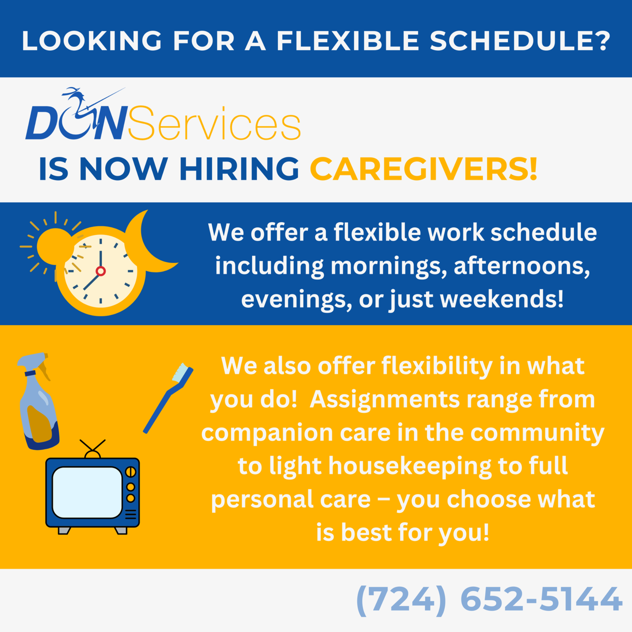 DON Services, Inc. Facebook ad: DON Services | Personal Assistant Services in Western PA