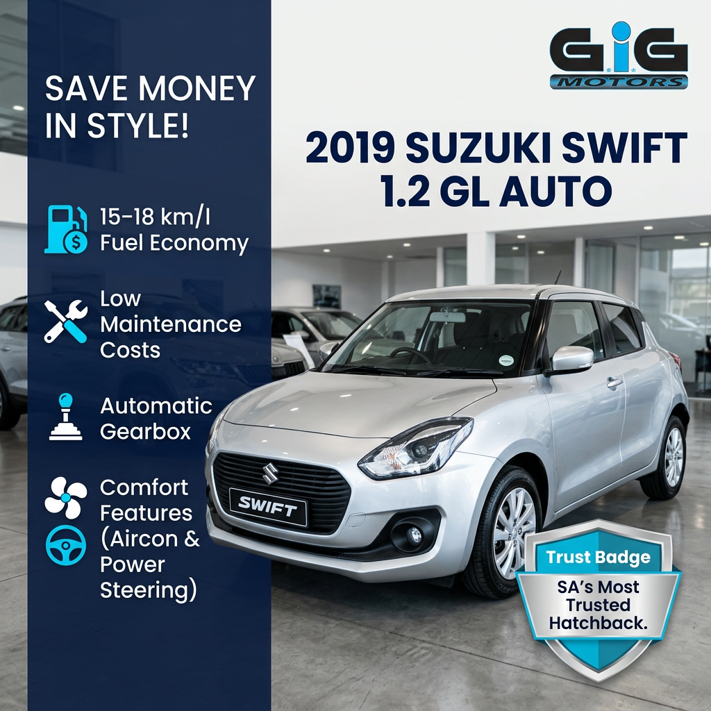 G.I.G Motors Facebook ad: SA's Smart Choice Swift