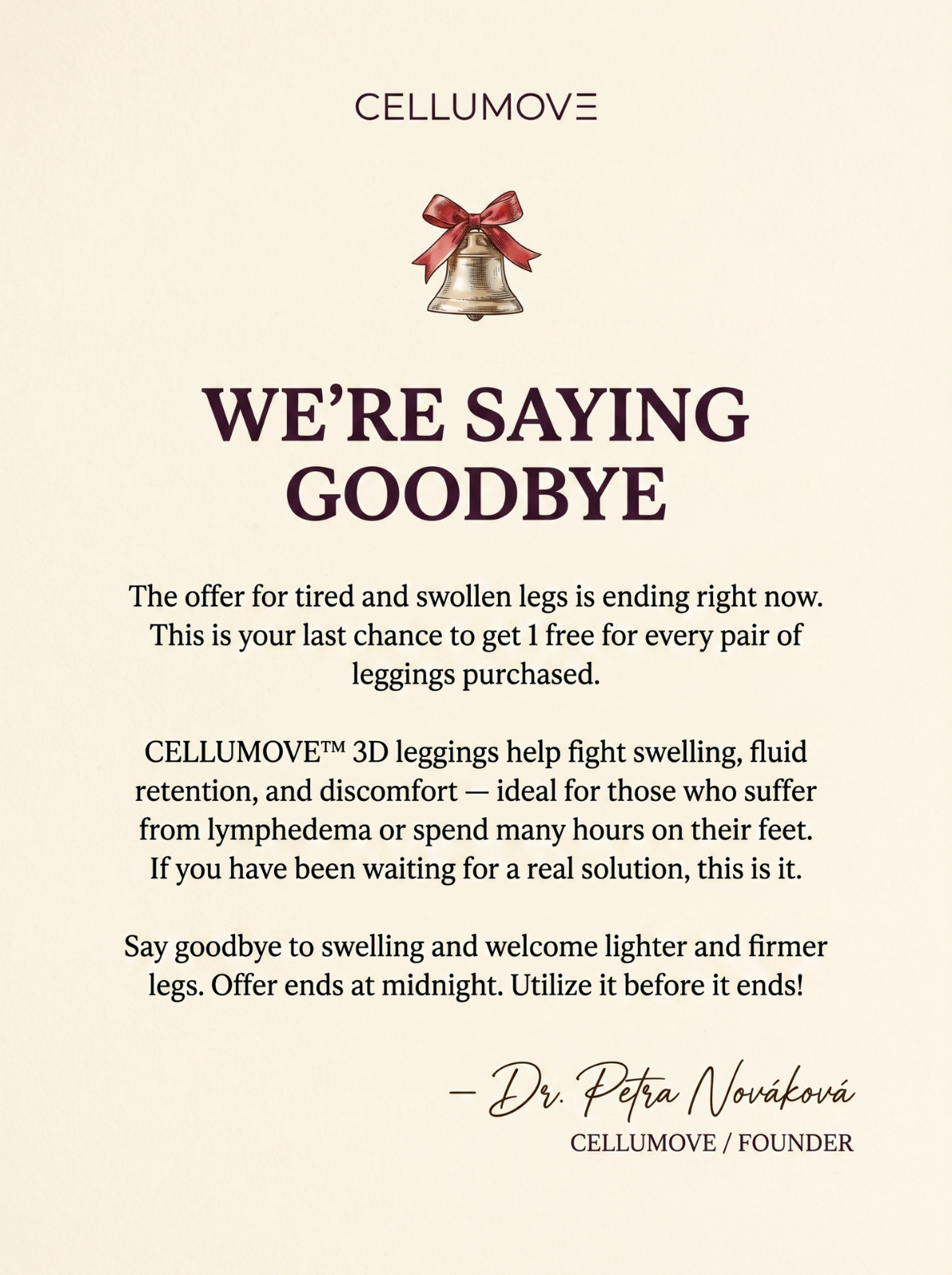 Cellumove Facebook ad
