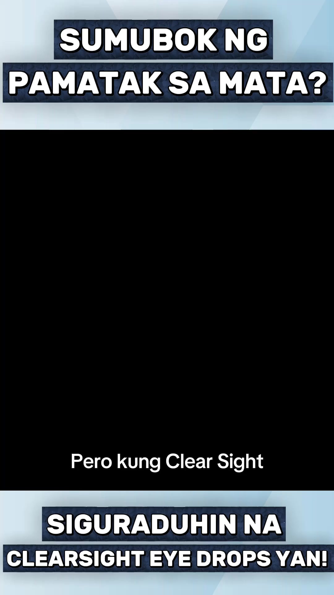 ClearSight - Optal Care Facebook ad: Original ClearSight