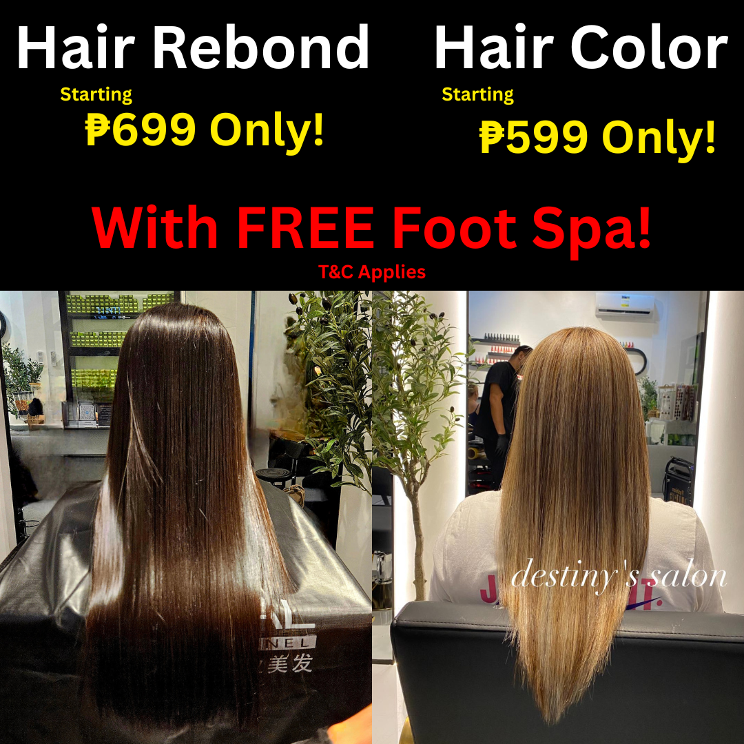 Destiny's Salon Facebook ad