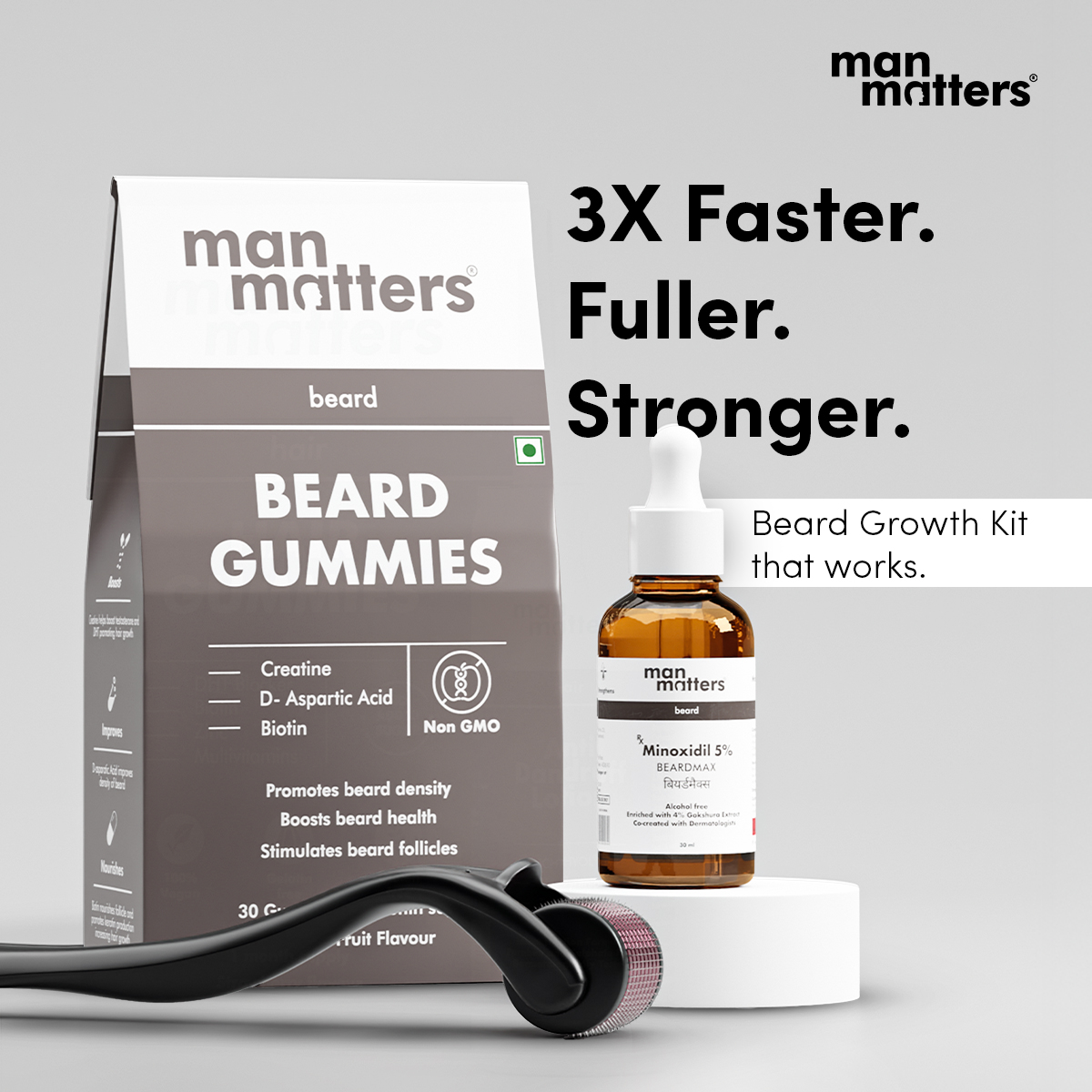 Hair Matters by Man Matters Facebook ad