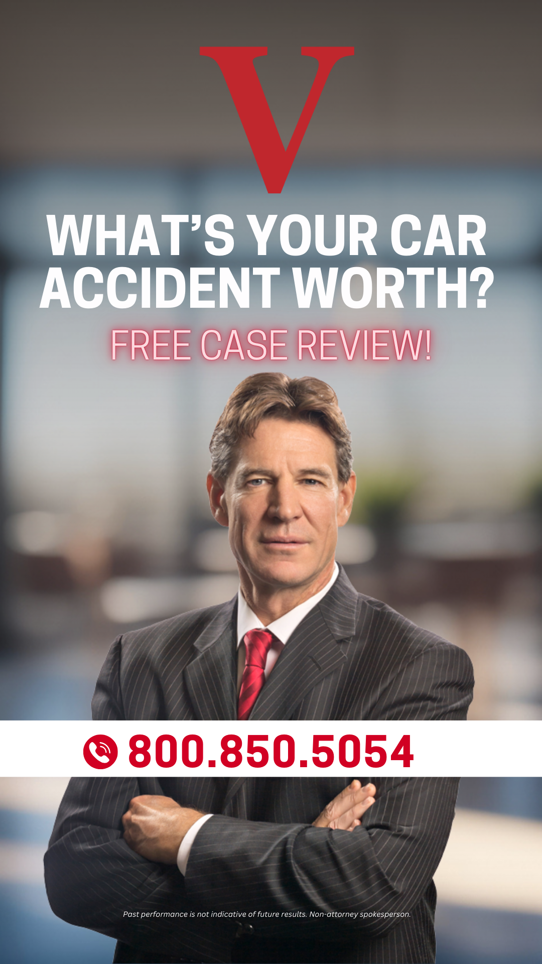 Vaughn Wamsley Attorney at Law Facebook ad from Mar 2, 2026