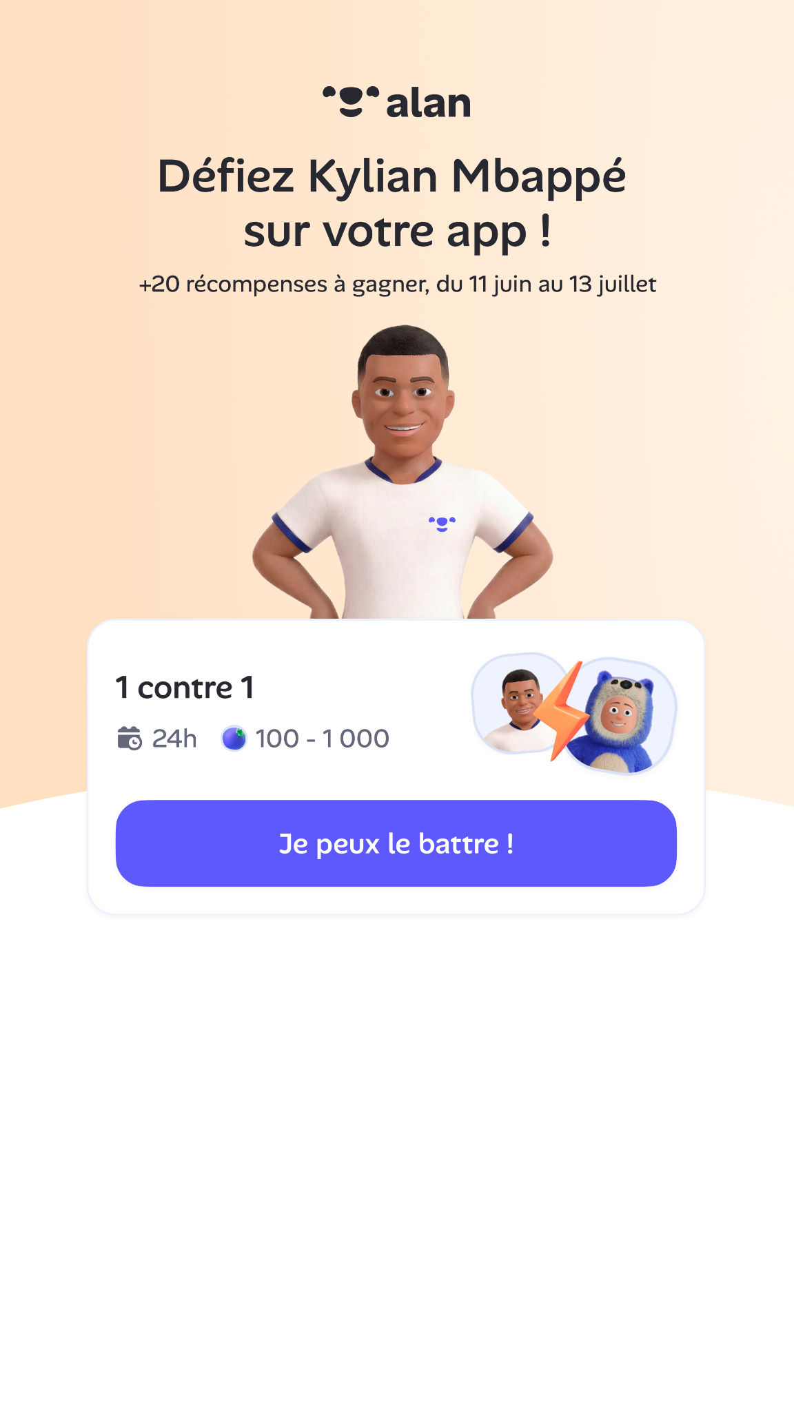 Alan Facebook ad