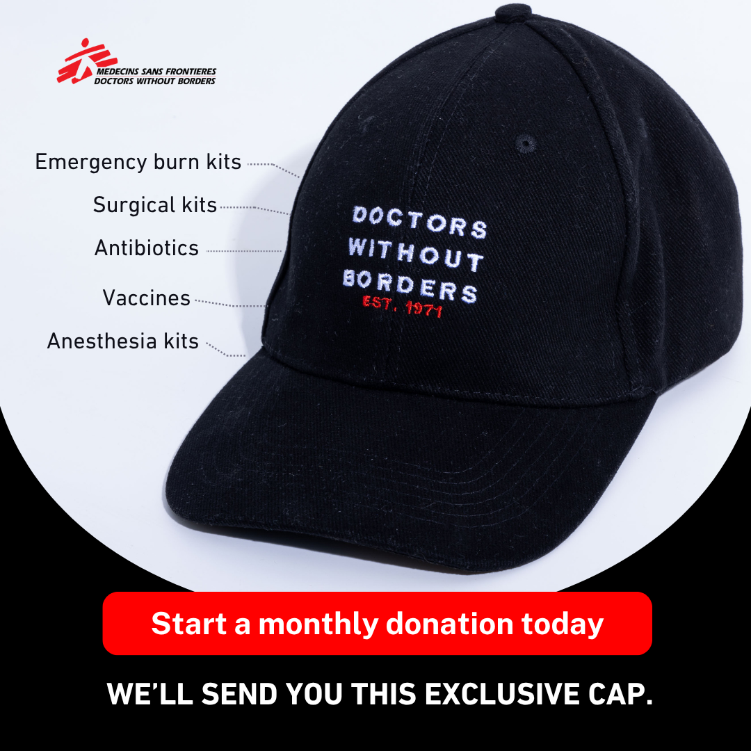 Doctors Without Borders / Médecins Sans Frontières (MSF) Facebook ad