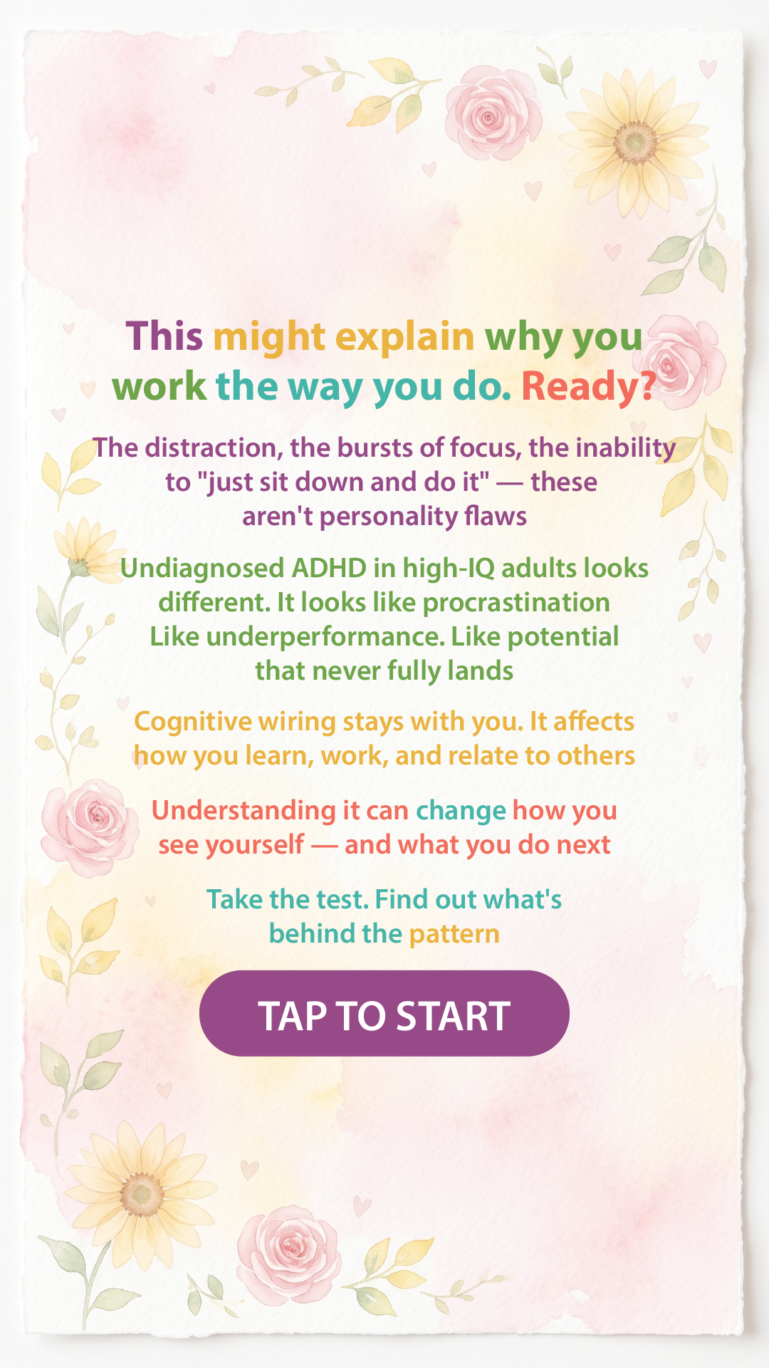 Brain Health Check Facebook ad