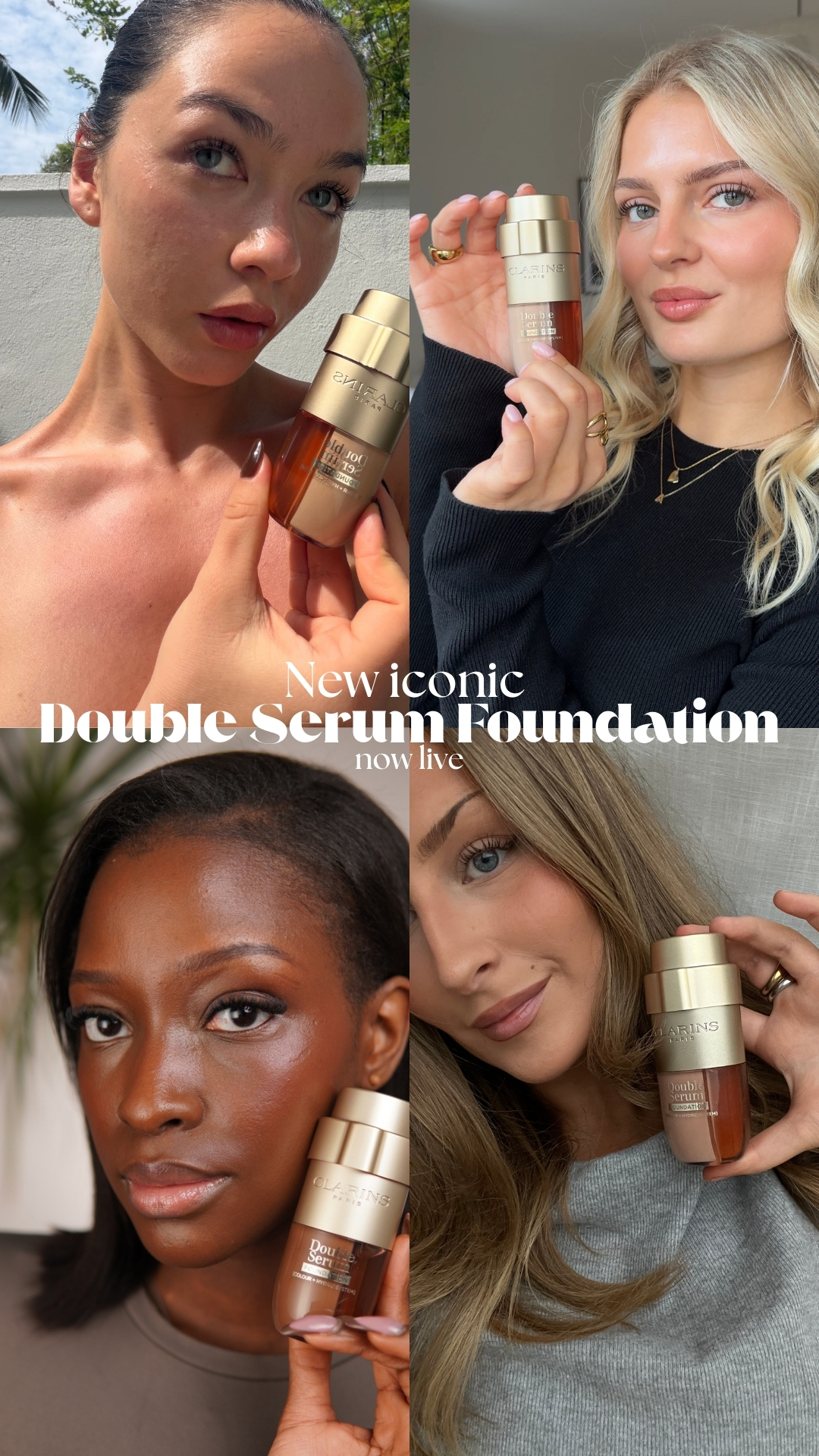Clarins Facebook ad from Feb 25, 2026