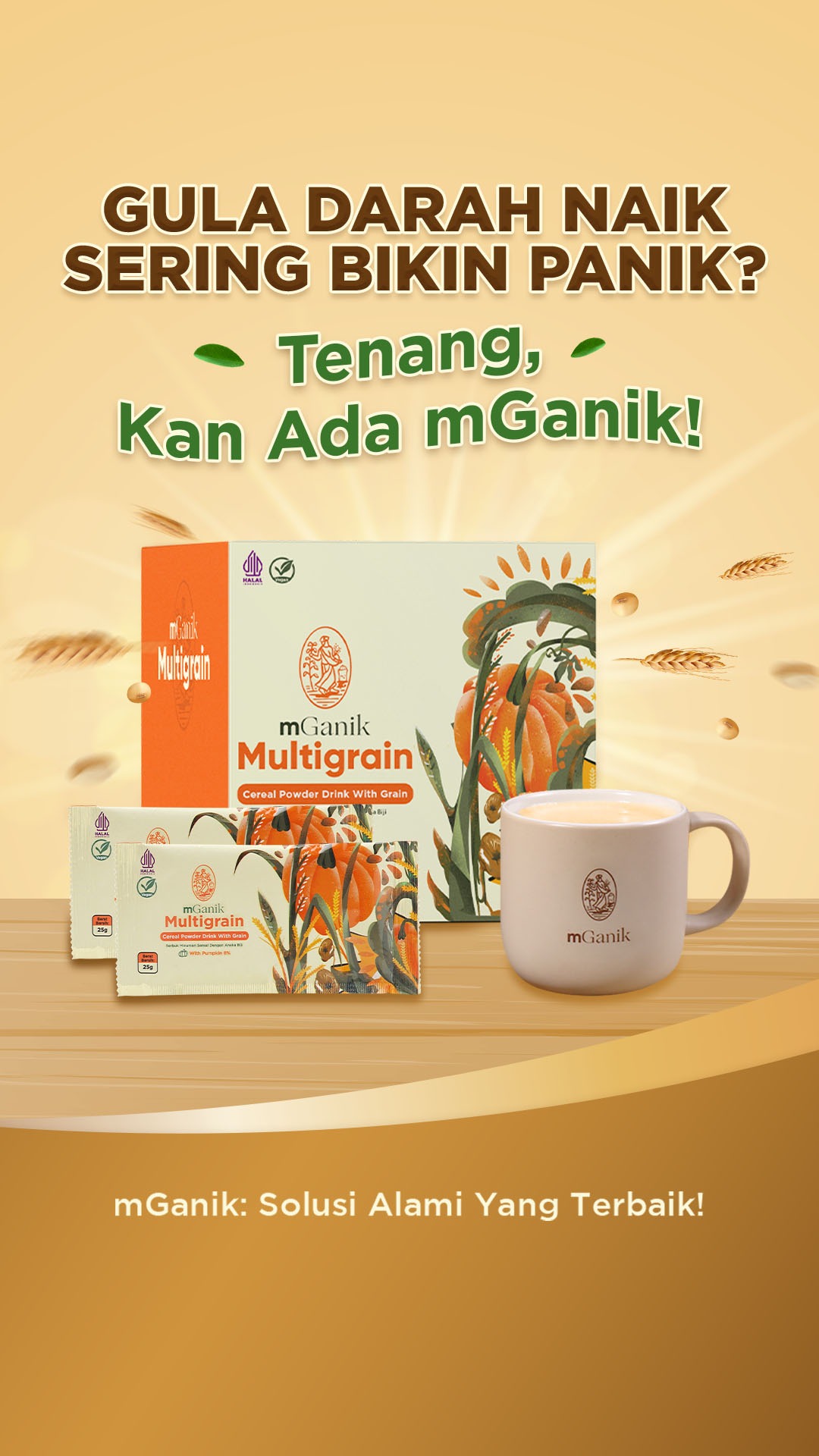 mGanik Superfood Solusi Diabetes Facebook ad