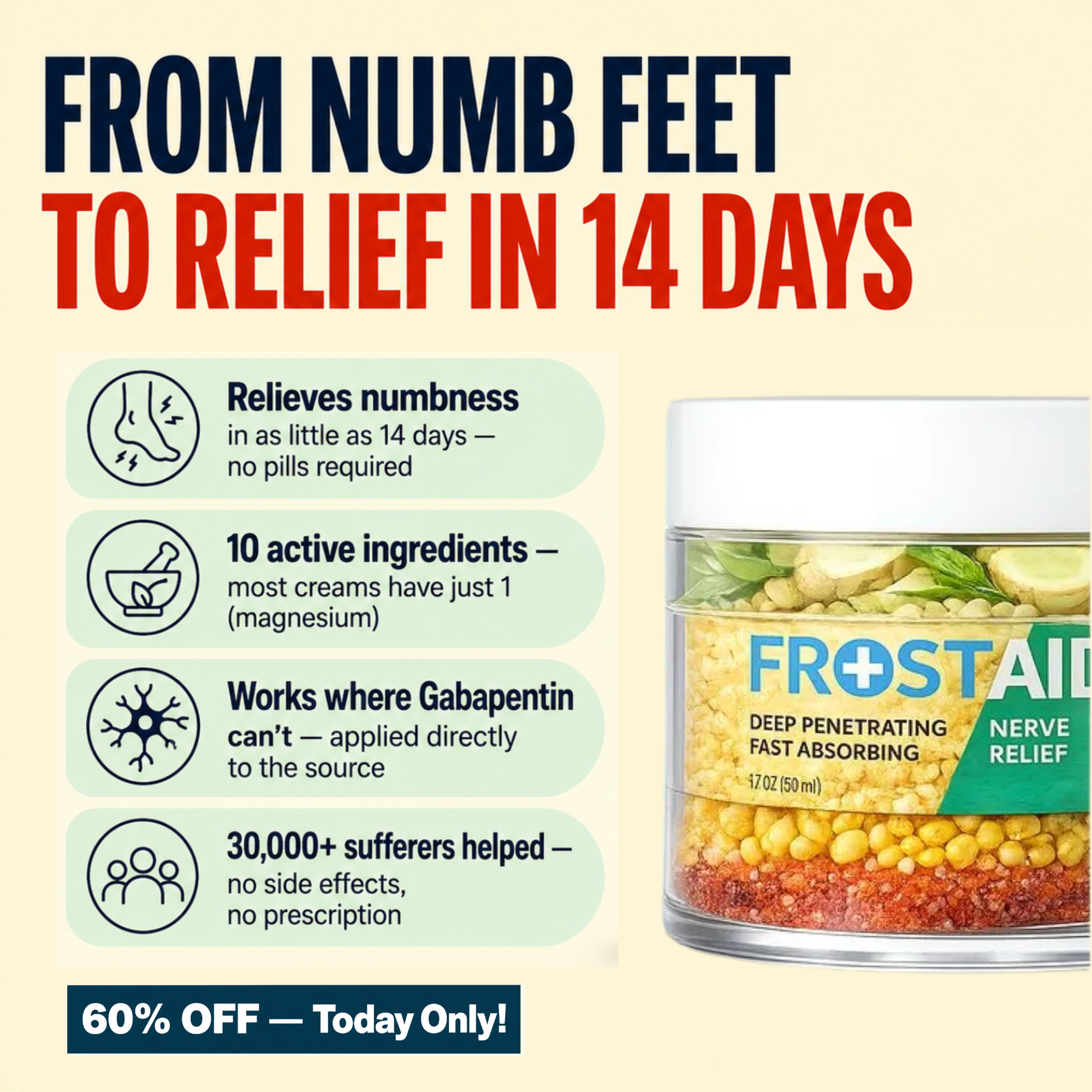 Frost Aid Facebook ad