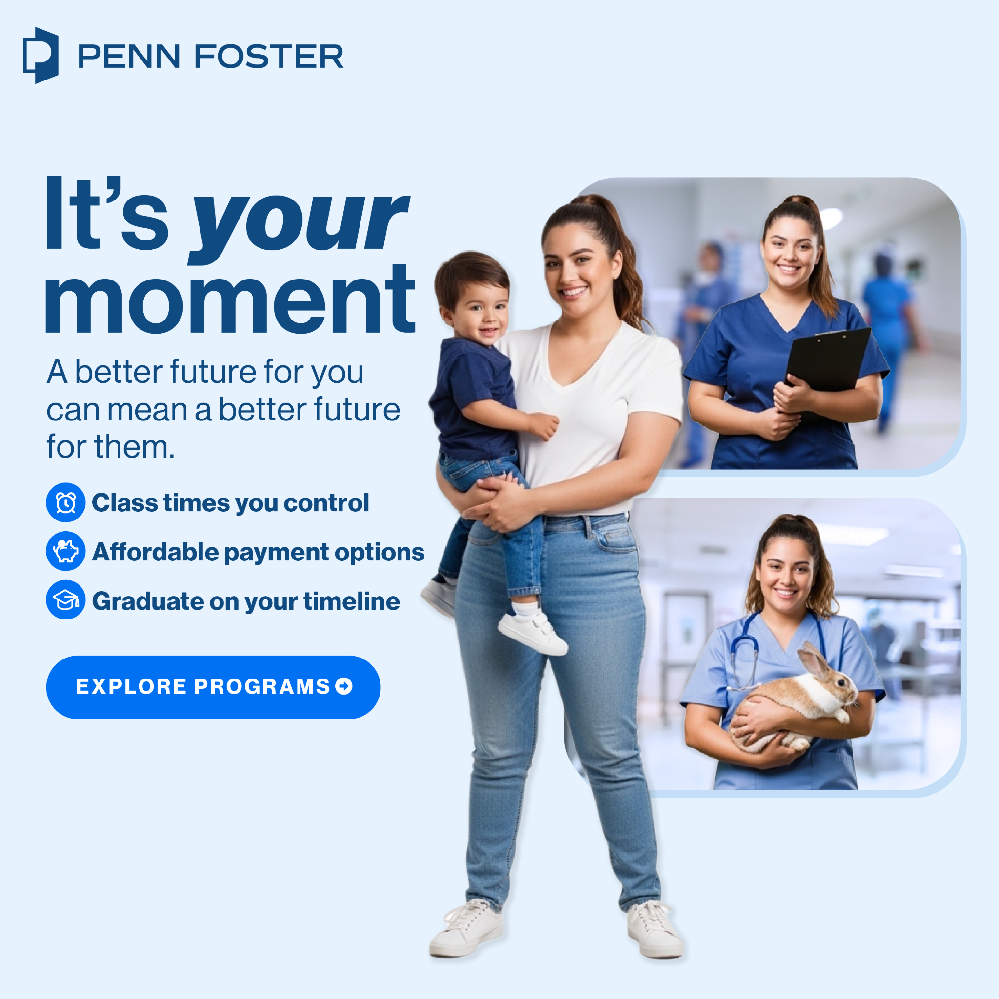 Penn Foster Facebook ad