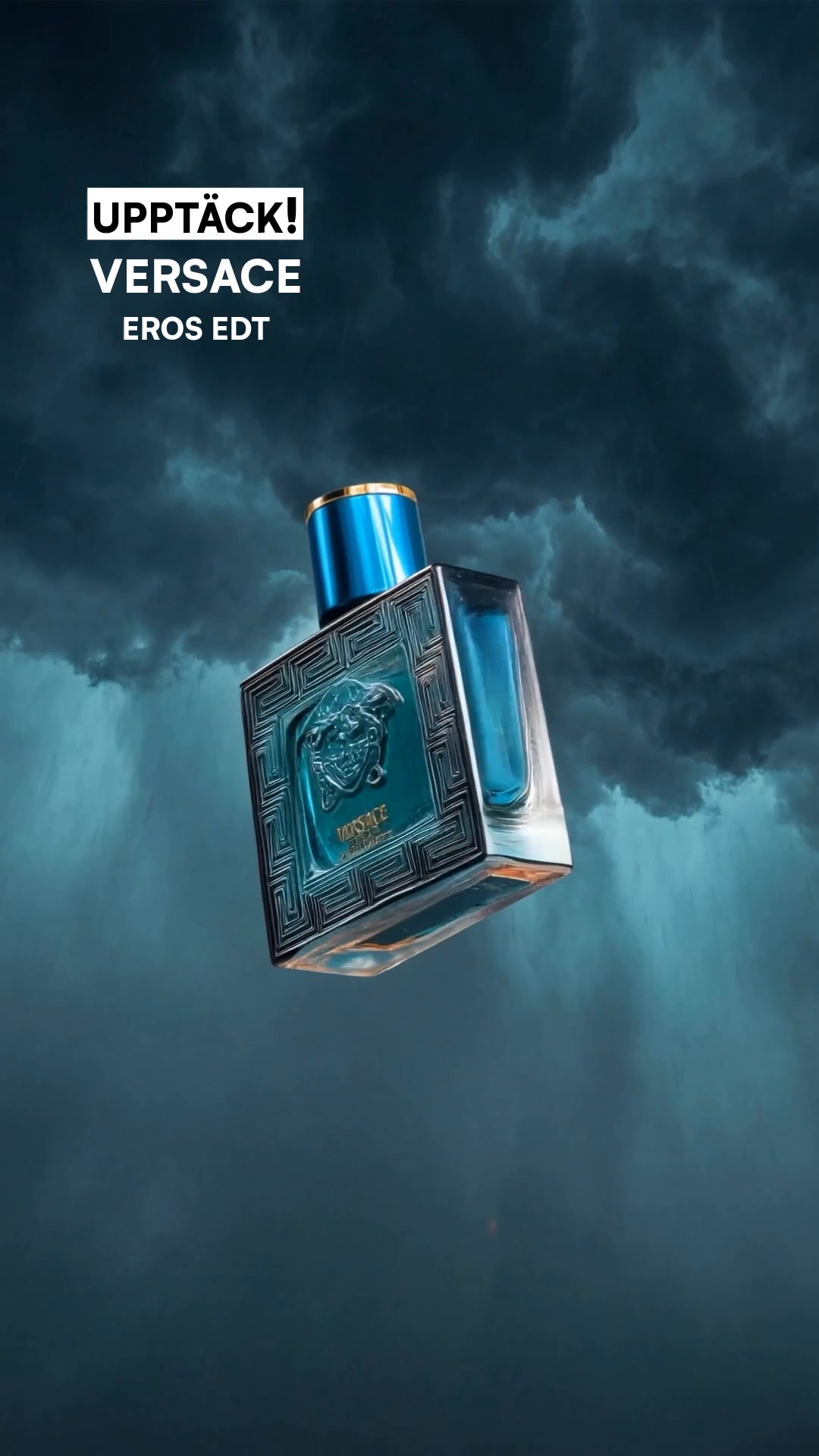 NordicFeel Facebook ad: Versace Eros Pour Homme, mynta, citron och äpple…