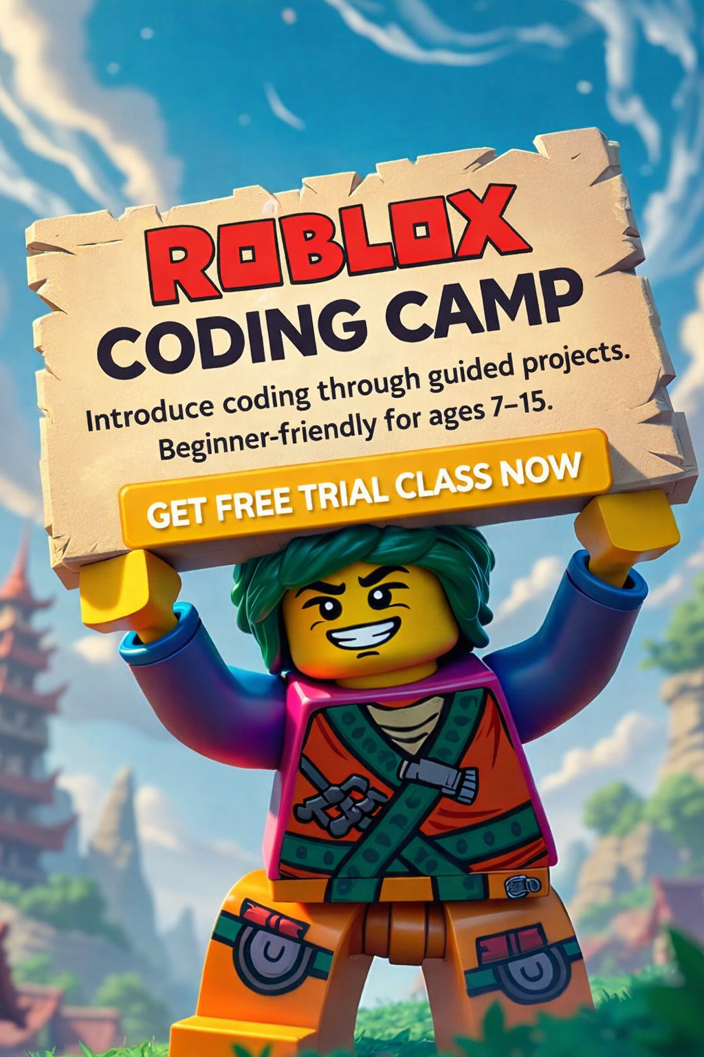 Champ Code Academy Facebook ad: Claim Your Free Class Today!