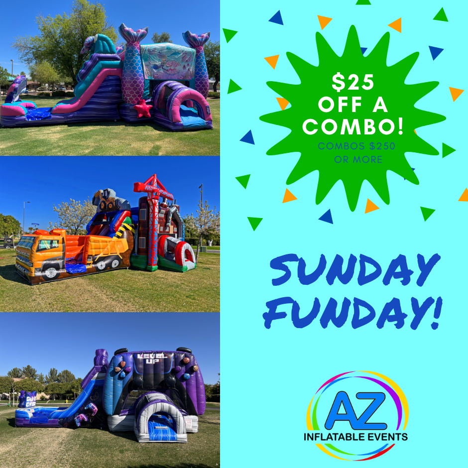AZ Inflatable Events Facebook ad