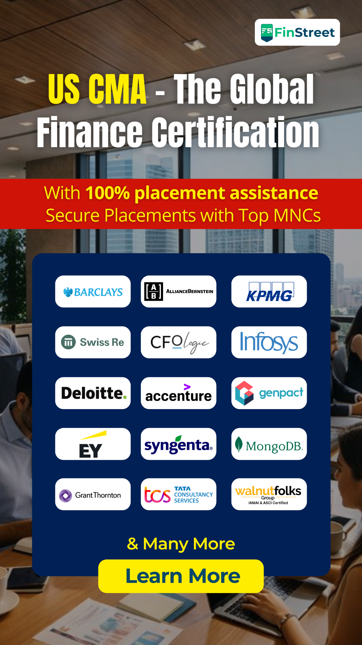 Finstreet Education Facebook ad from Jun 4, 2026