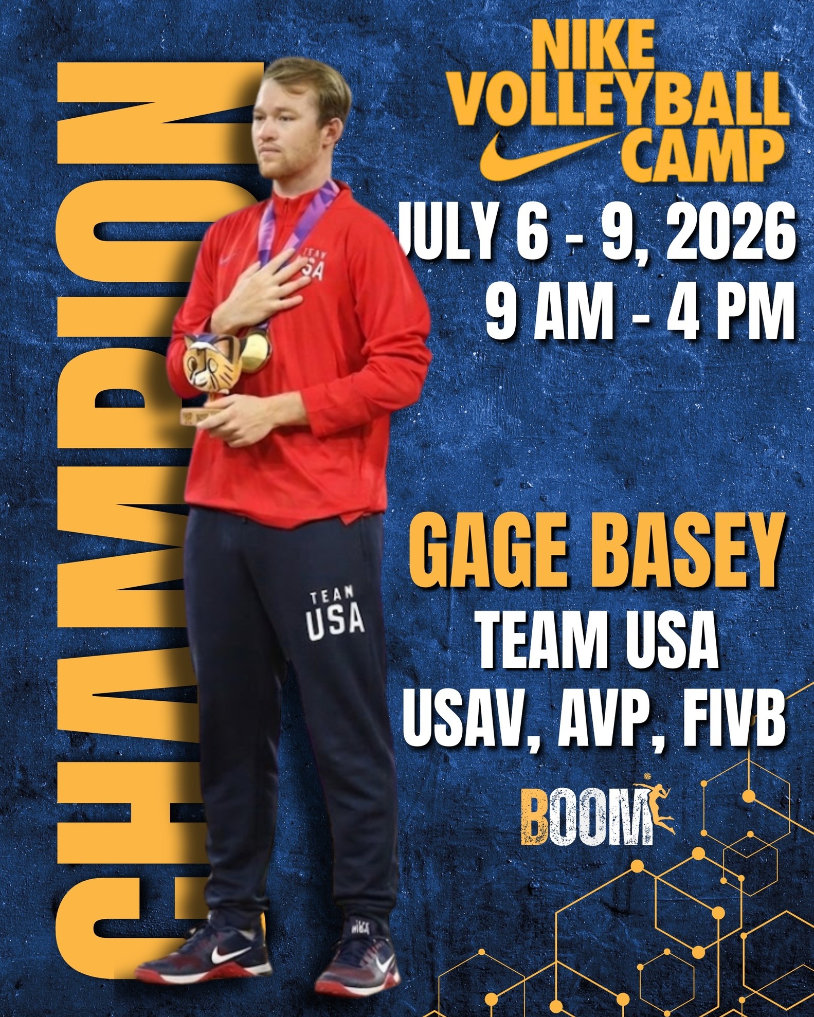 Boomtown Athletics Facebook ad: Nike Volleyball Camp, Aurora, CO