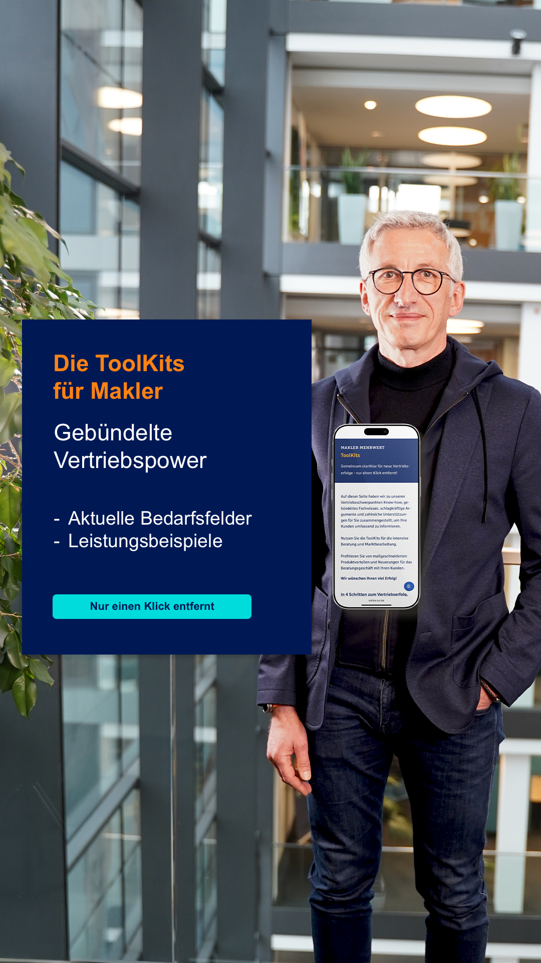 R+V Versicherungsgruppe für Makler Facebook ad: Alle unsere ToolKits im Überblick