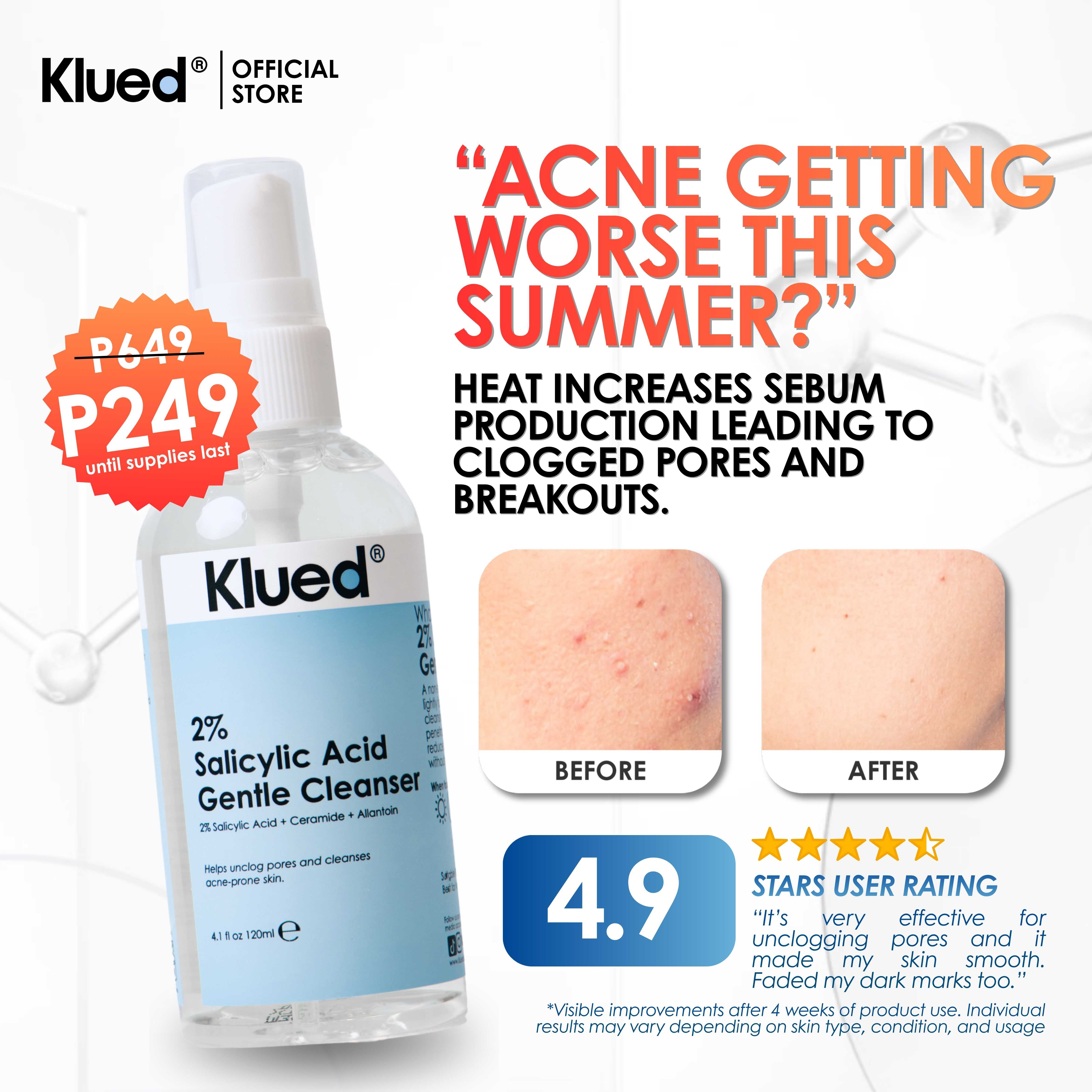 Klued Facebook ad