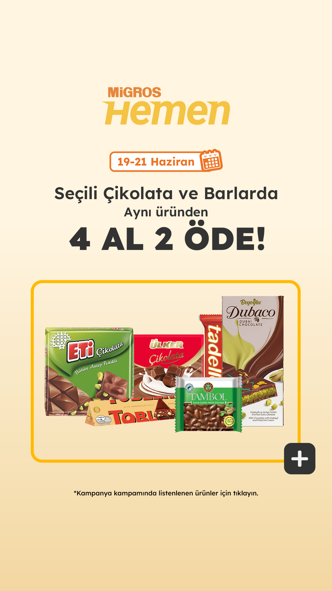 Migros Hemen Facebook ad