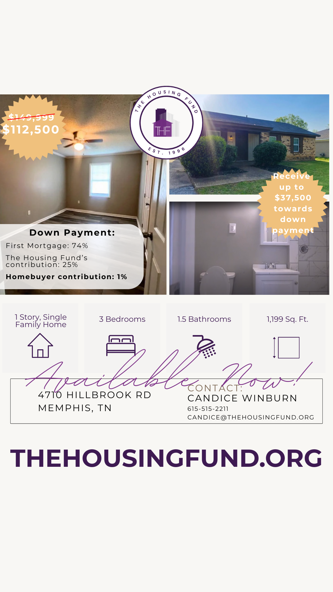 The Housing Fund Facebook ad