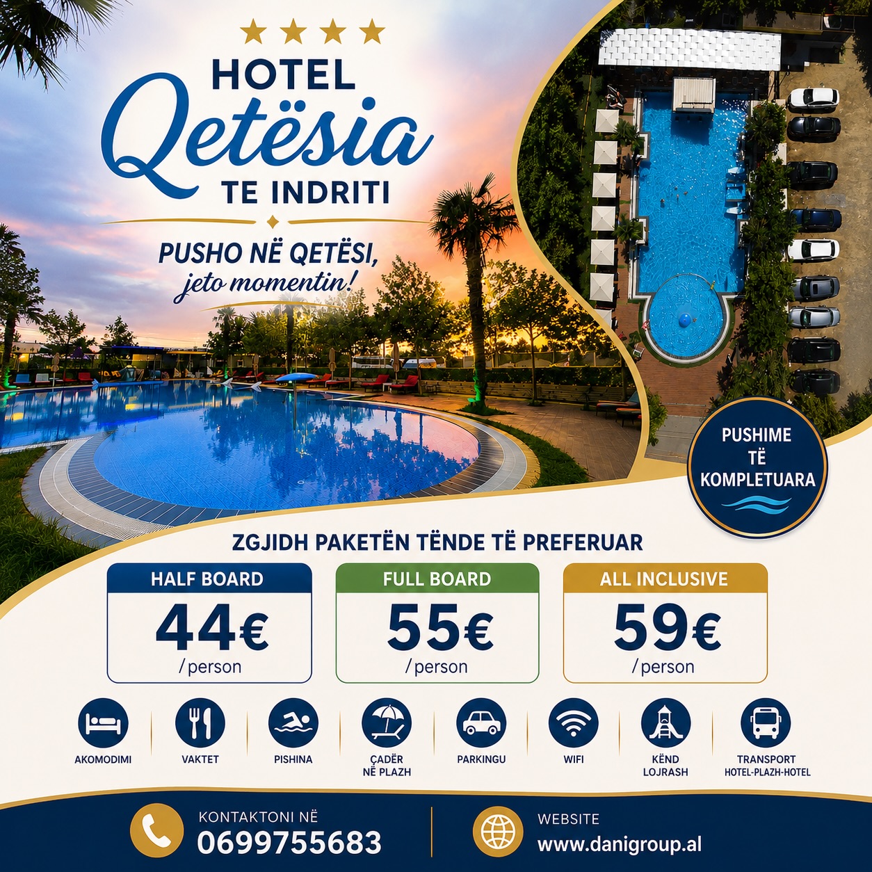 Hotel Qetesia-Te Indriti Facebook ad