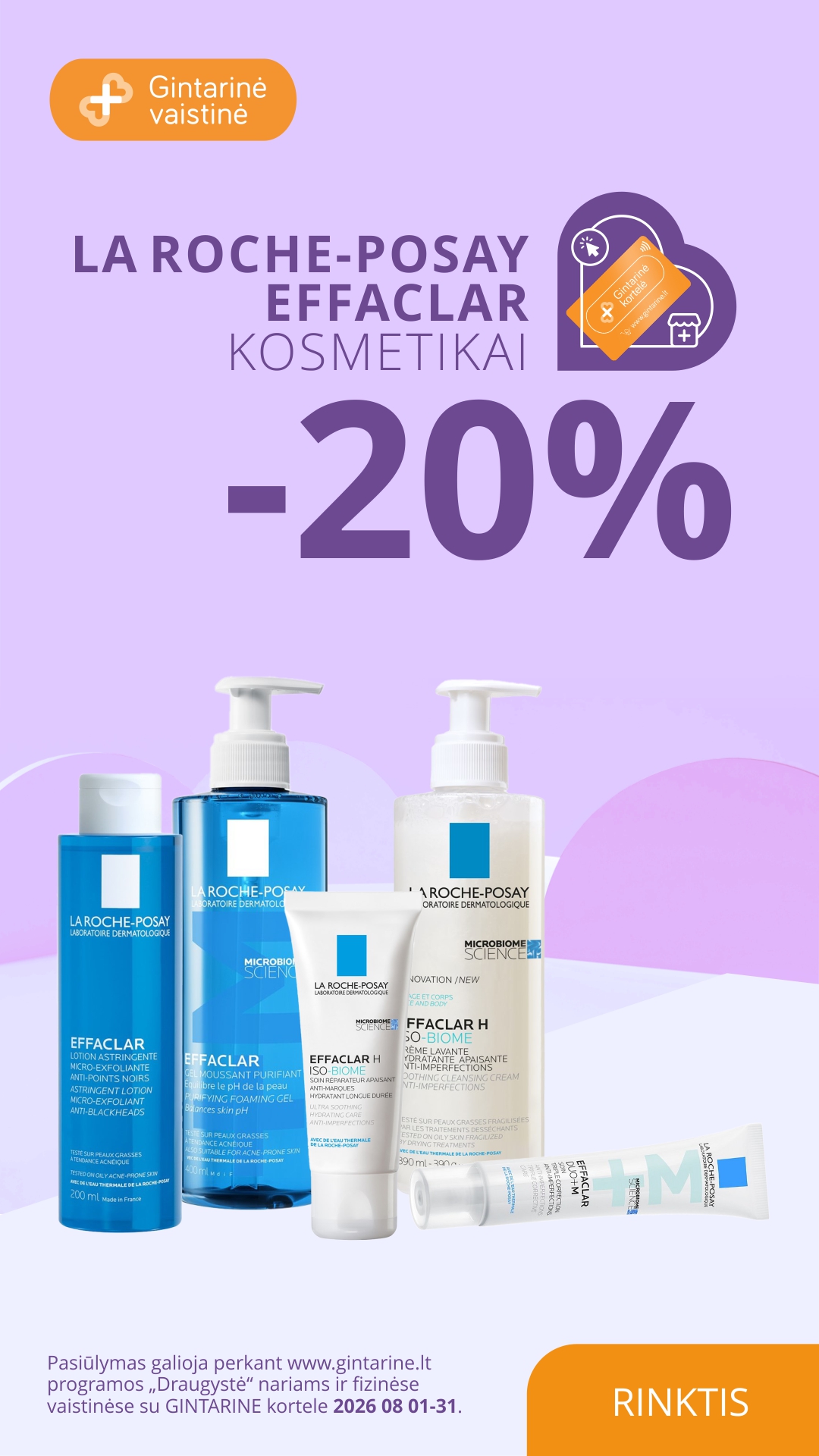 Gintarinė Vaistinė Facebook ad